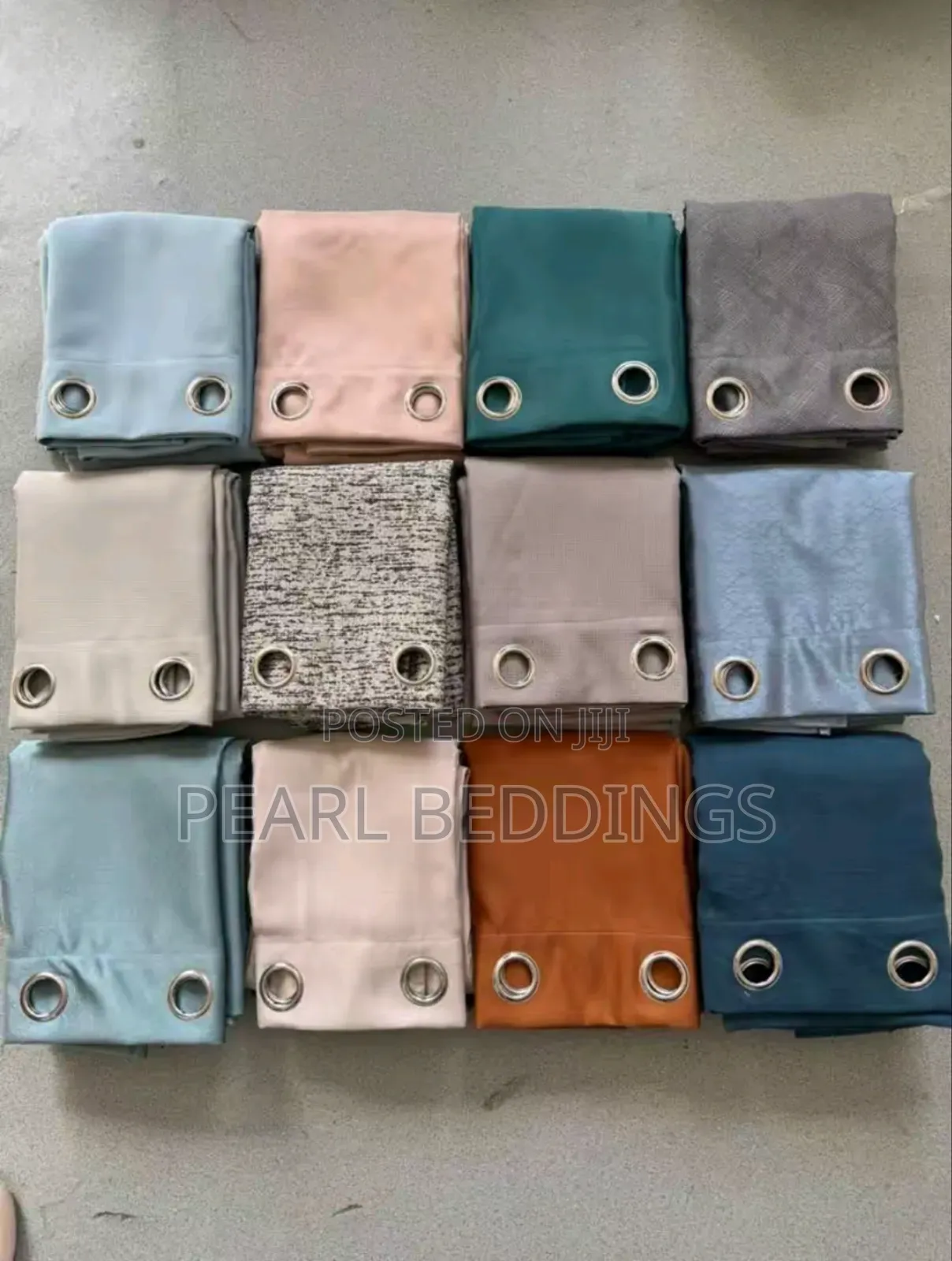 Premium Quality Luxurious 100% Total Blackout Textured Curtains