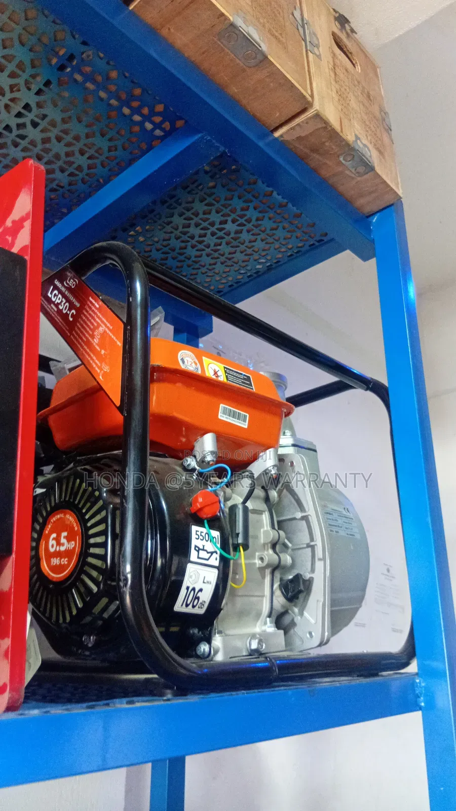 Leo 6.5hp Water Pump – Tough, Durable, Efficient