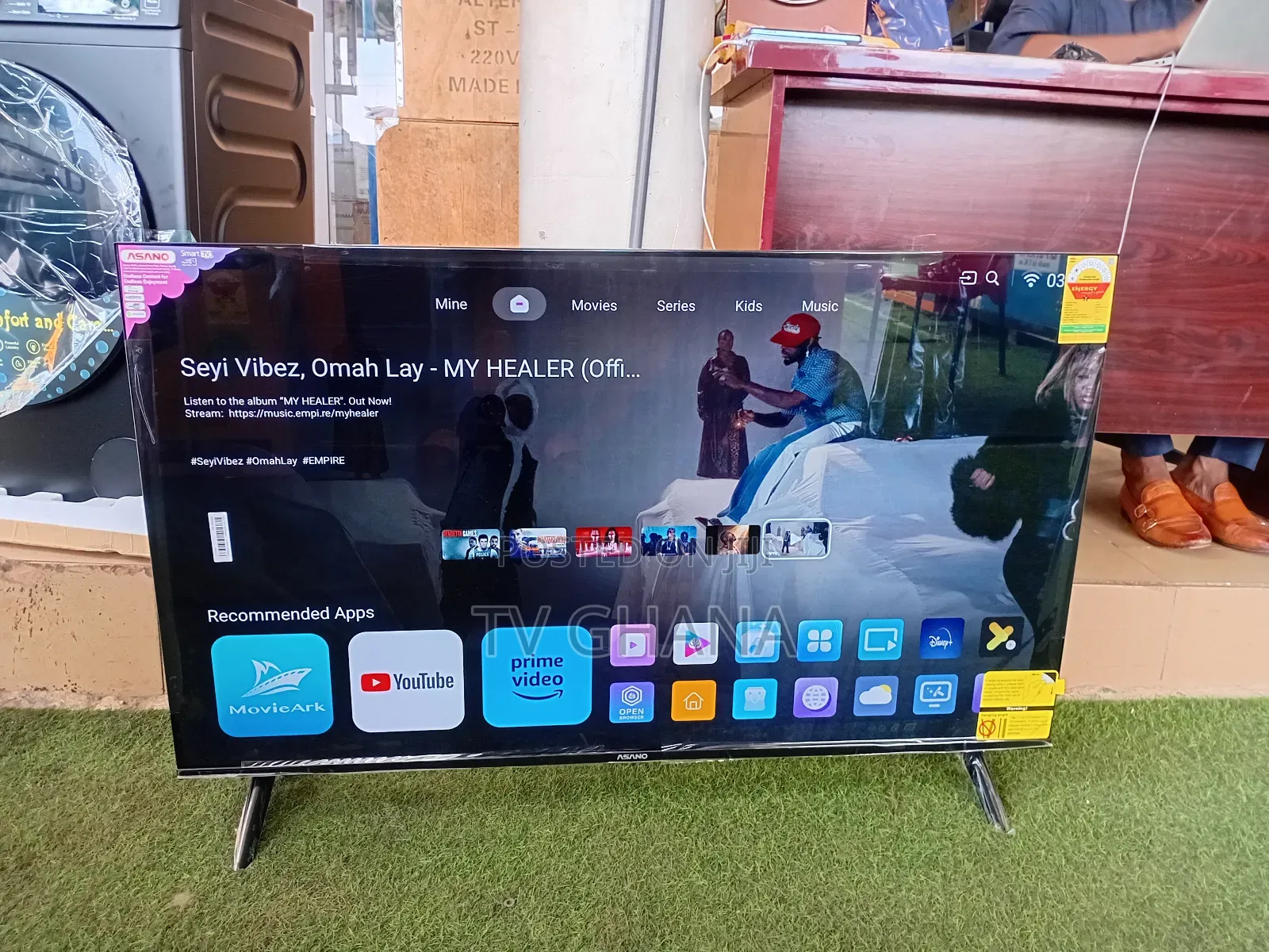 Asano 50" Smart Tv, Screen That Defines Your Lifestyle Asano 50