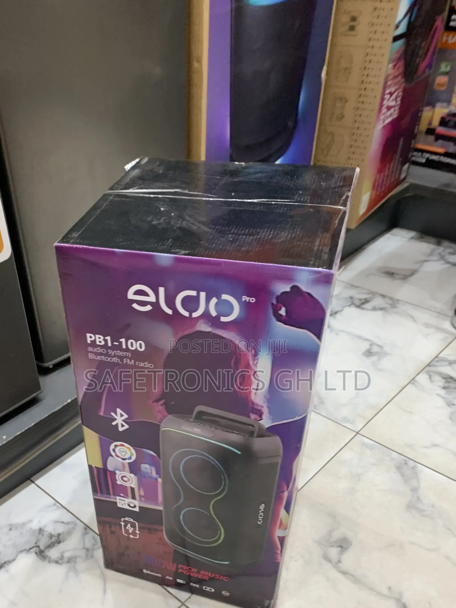 Choose Eldo Pb1-100 Double 300 Watts 6,5” Black