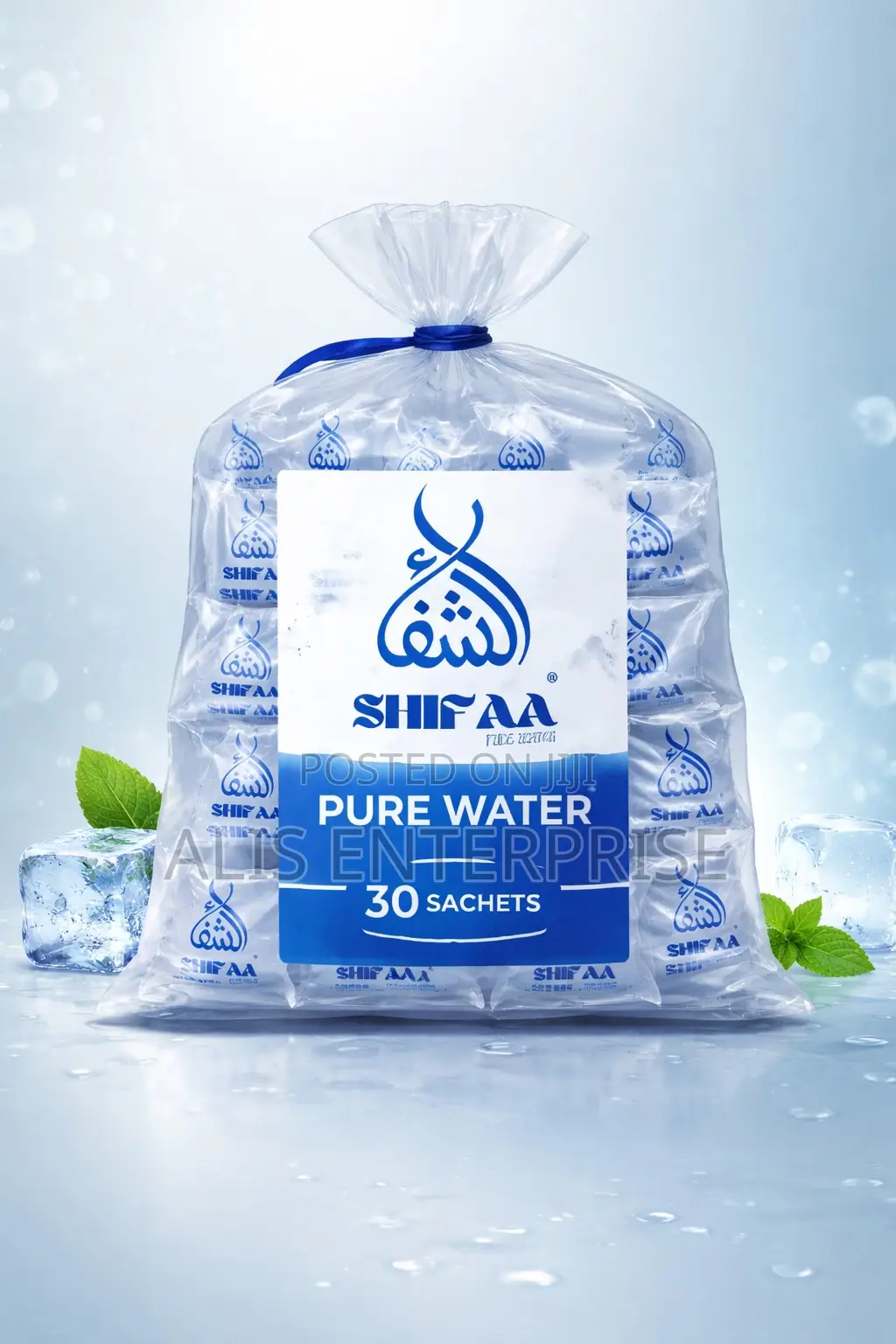 Pure Sachet Water Bags X30 500ml Min(100bags)