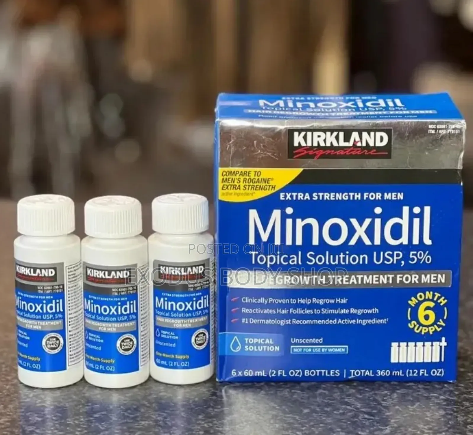 Kirkland Minoxidil Full Box (6 Months Supply)