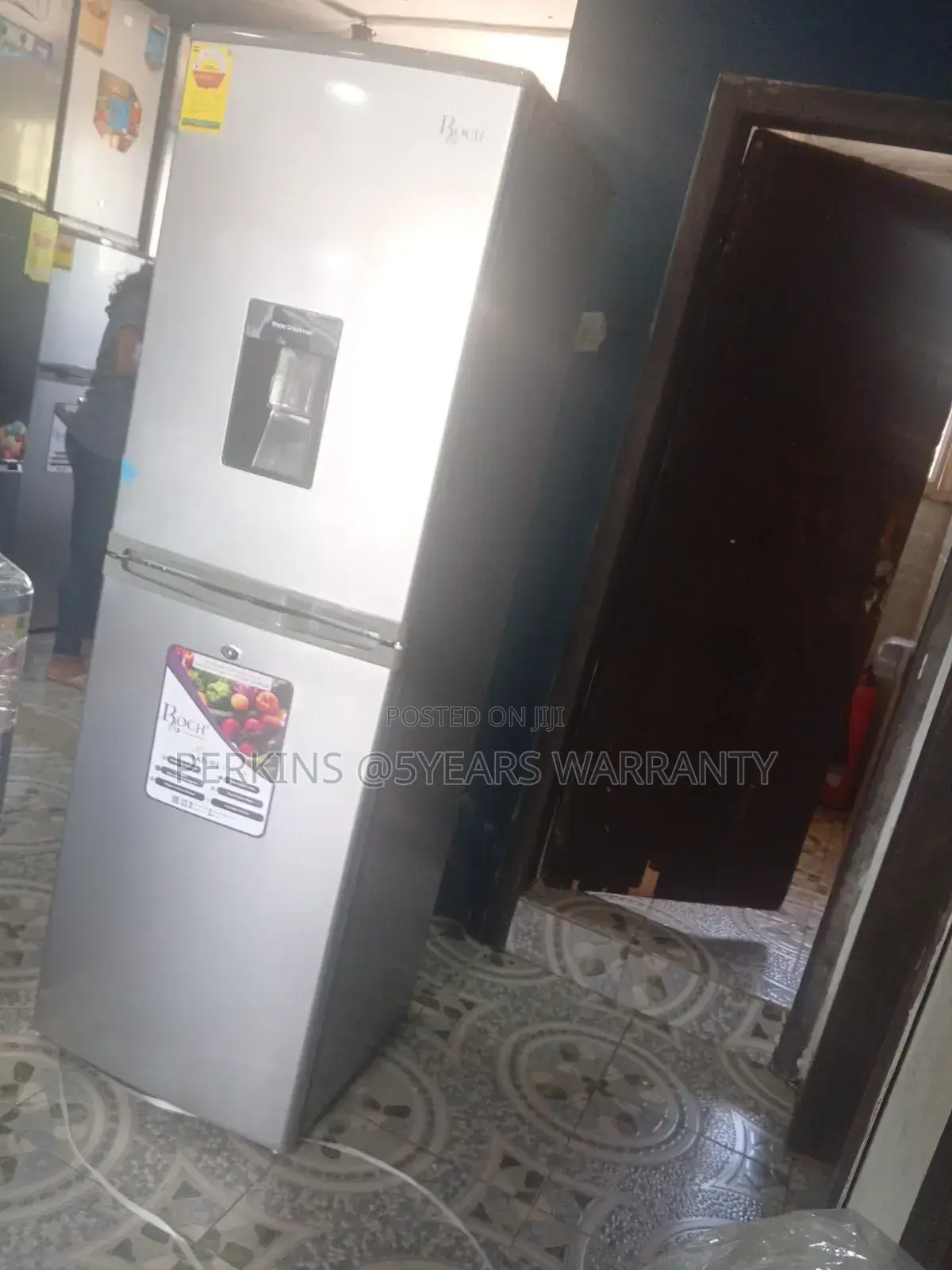 Roch Pure Fresh Fridge Buttom Freezer 246liters Double Door Fridge
