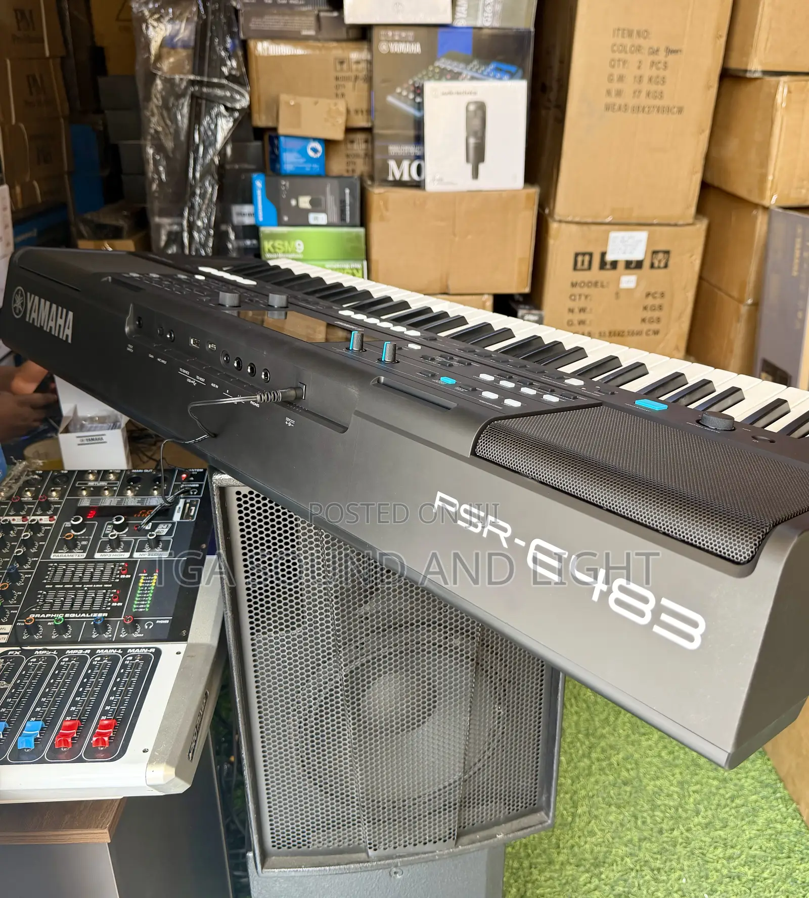 Yamaha PSR-E483 61 Keys Keyboard