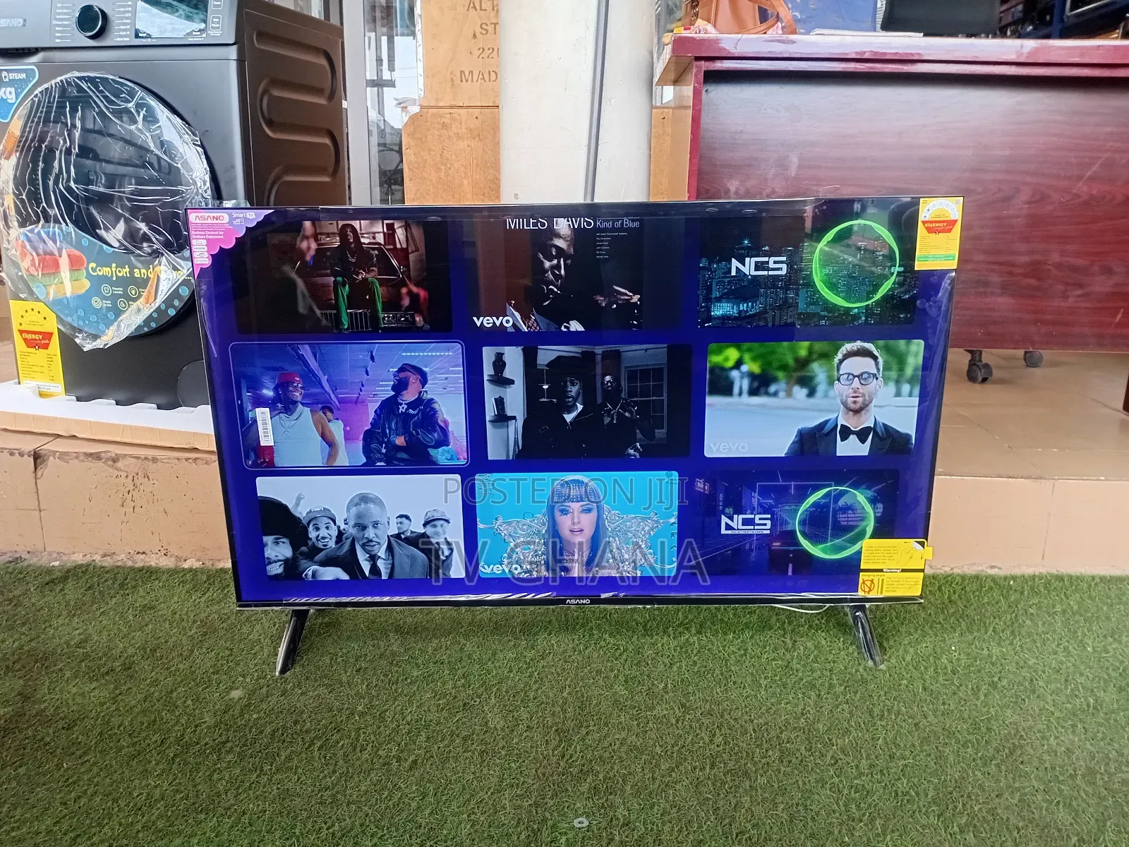 Asano 50" Smart Tv, Clarity That Keeps You Hooked Longer Asano 50