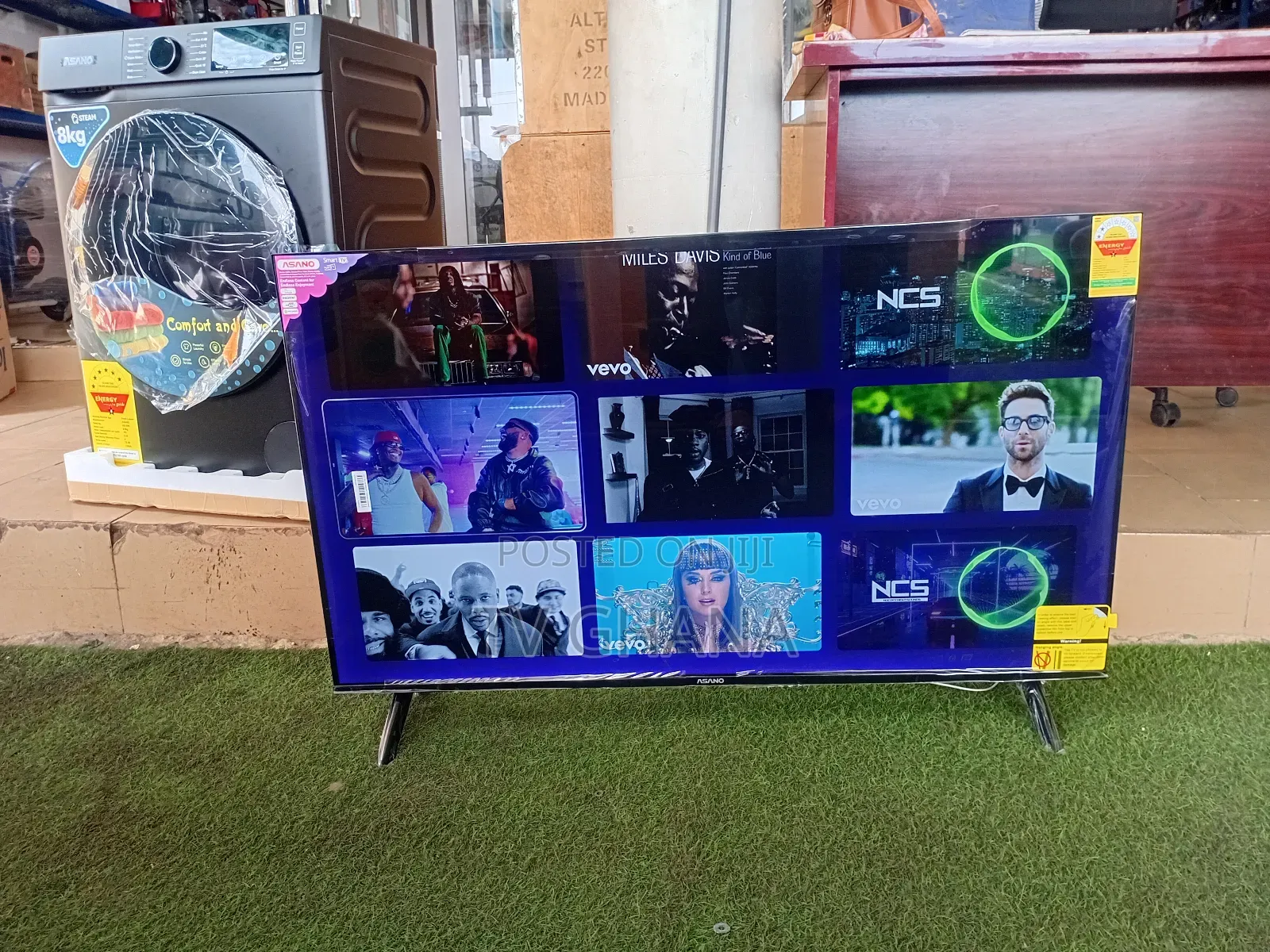 Asano 50" Smart Tv, Clarity That Keeps You Hooked Longer Asano 50