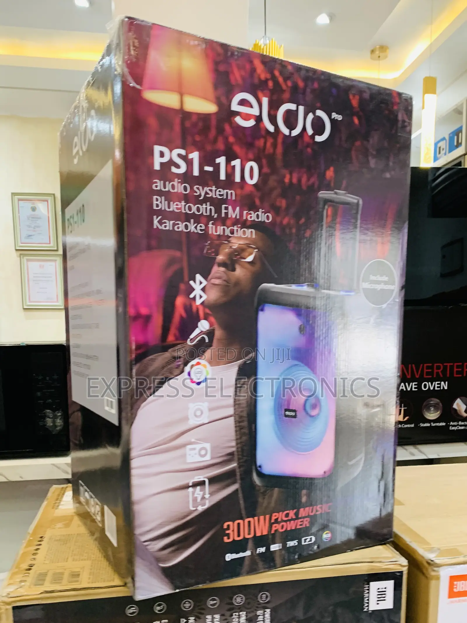 High Quality Sleek Eldo Ps1-110 Single 12" With Mic —Bluetooth