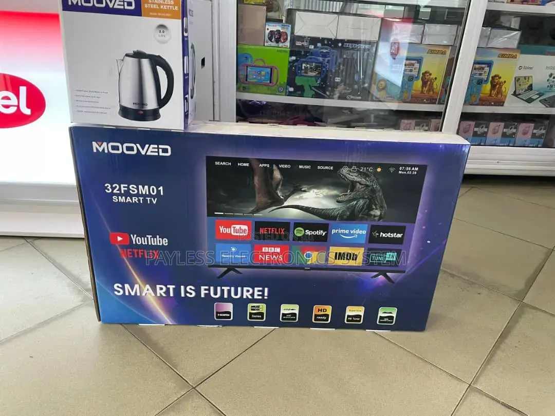 Mooved 32 Inches Smart Satellite Digital Televisions