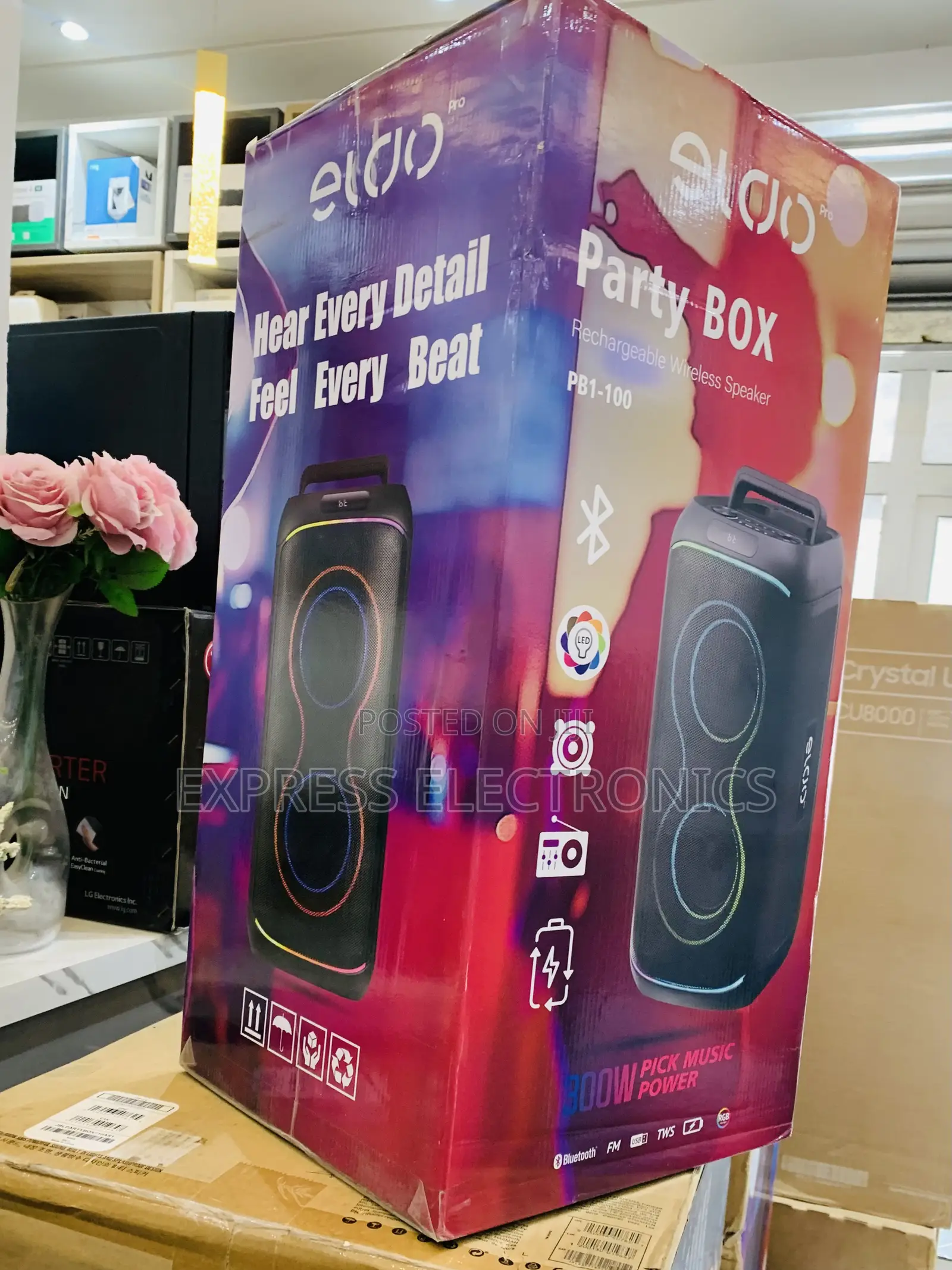 Netter Deals on Eldo Pb1-100 Double 6,5"Bluetooth