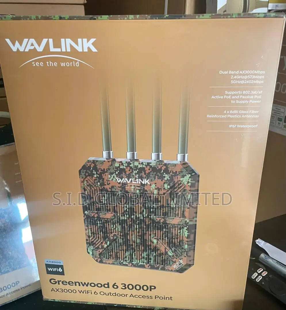 Wavlink Greenwood 6 3000p (Wn573hx3) Outdoor Wifi 6 Mesh Access Point