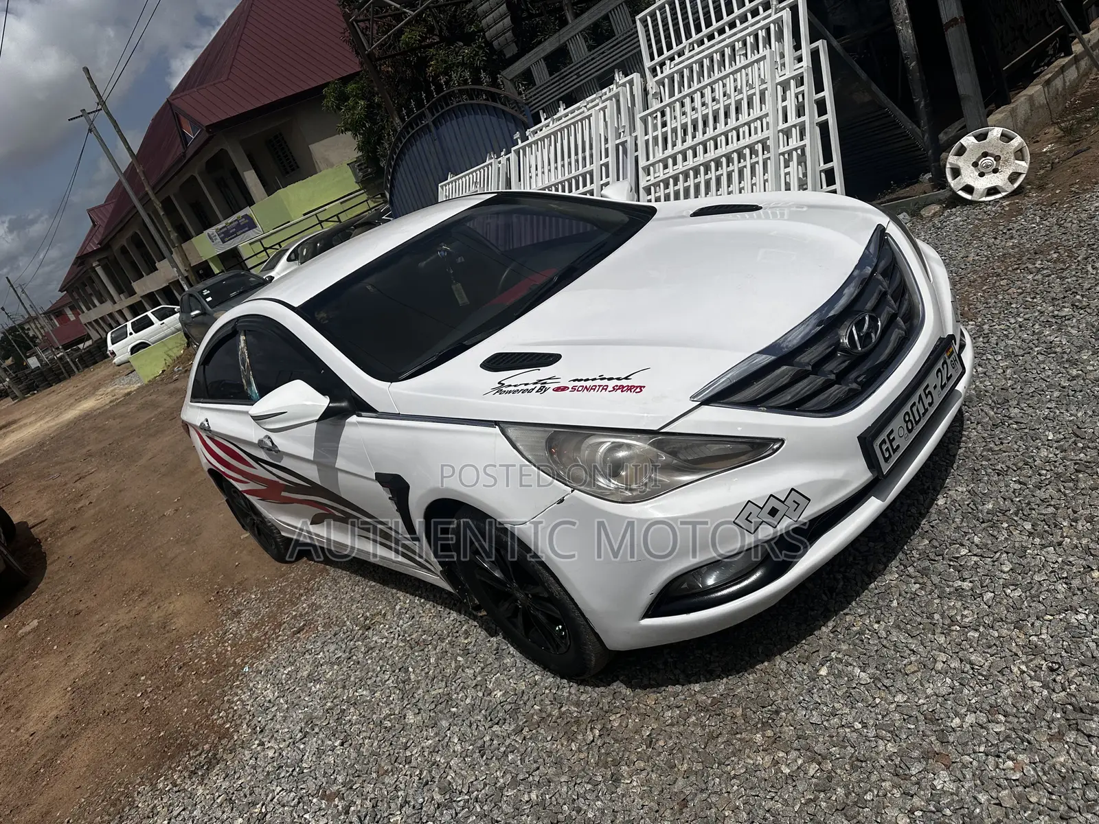 Hyundai Sonata 2013 White