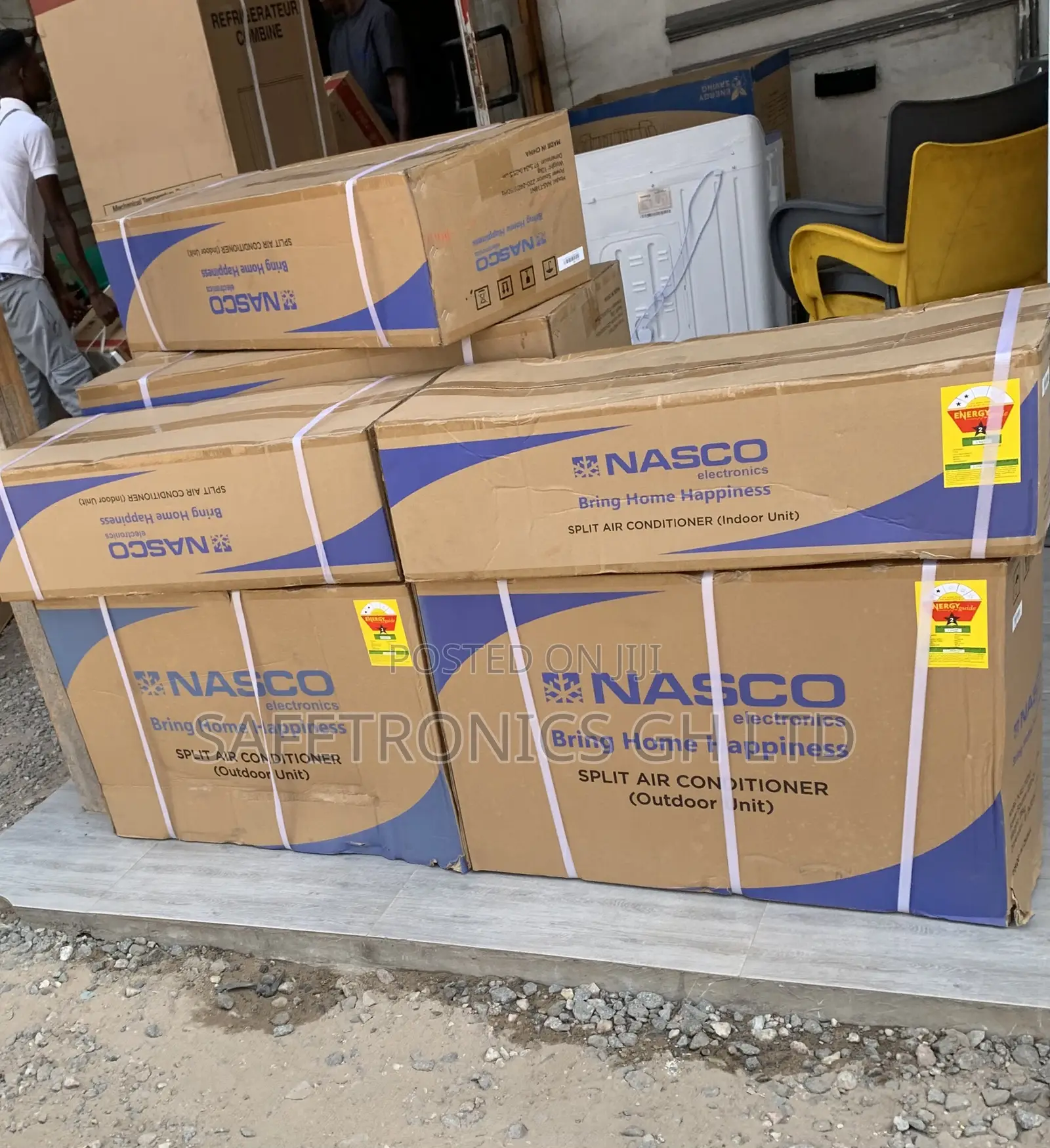 Grab Elegant New Nasco 1.5hp Gas Split Inverter Air Conditioner