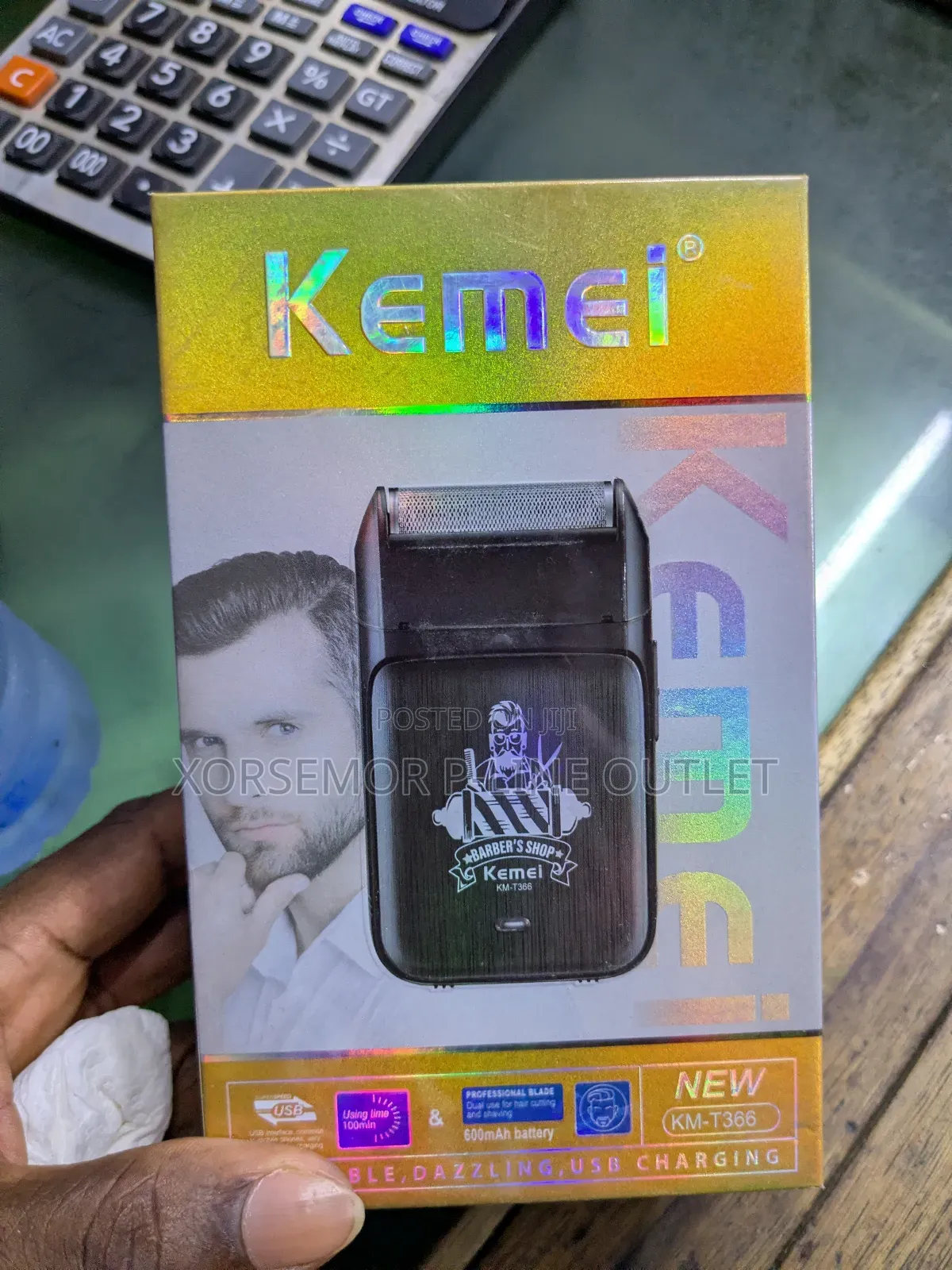Km-T366 Kemei Smooth Shaver