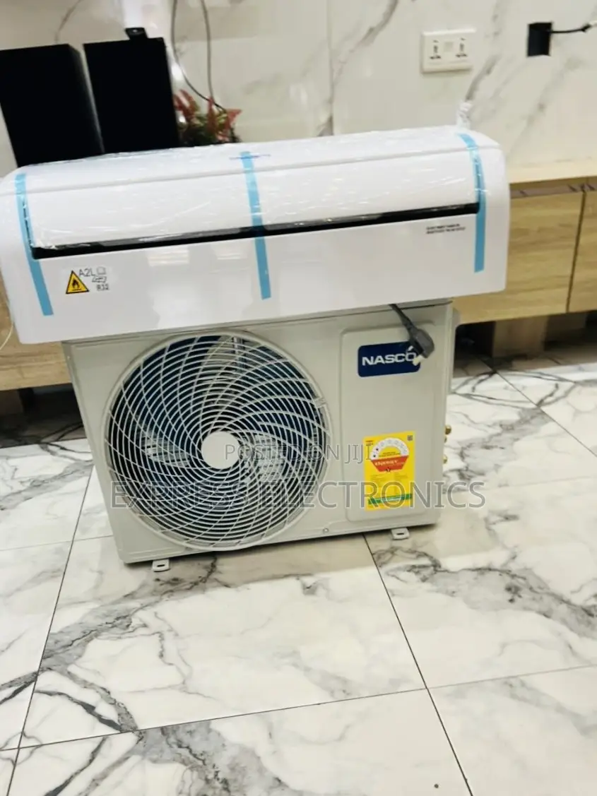 Get a New White Nasco Split Inverter Air Conditioner 1.5hp