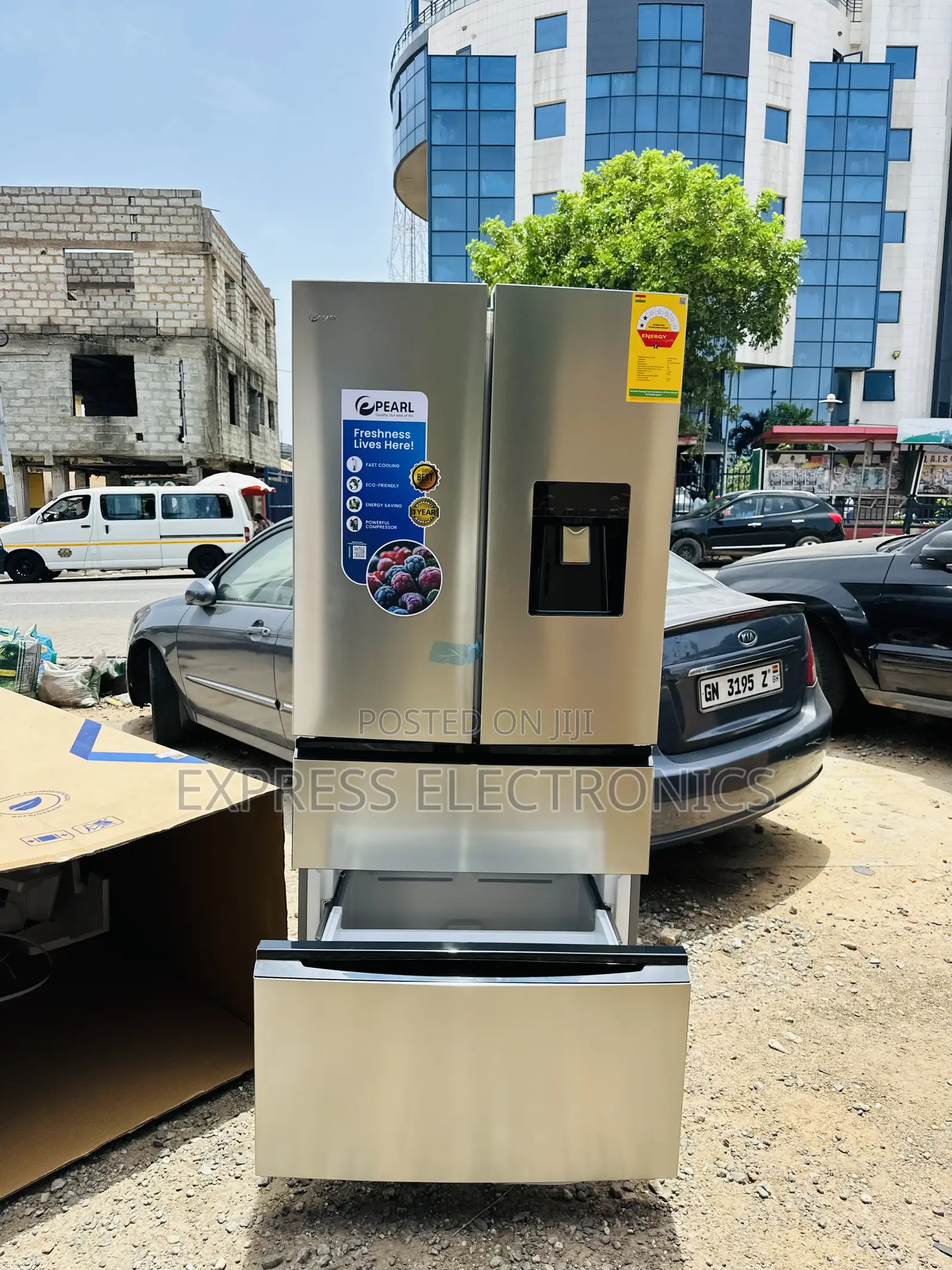 Eco Friendly Function Pf-702mdixwd-2b. 531l Fridge Four Doors