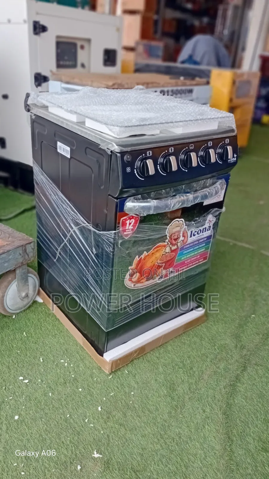 Icona 50×50 Super Strong Gas Burner – Commercial Use