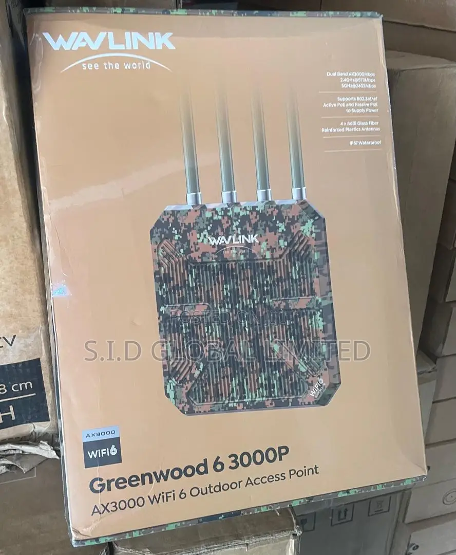 Wavlink Ax3000 Outdoor Access Point – 3km+ Long Range High Power