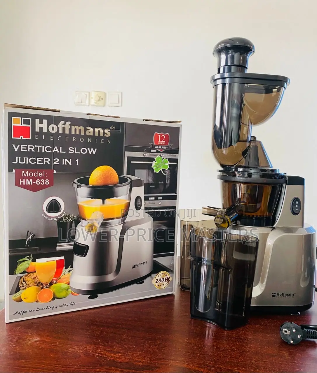 2 in 1 Slow Juicer