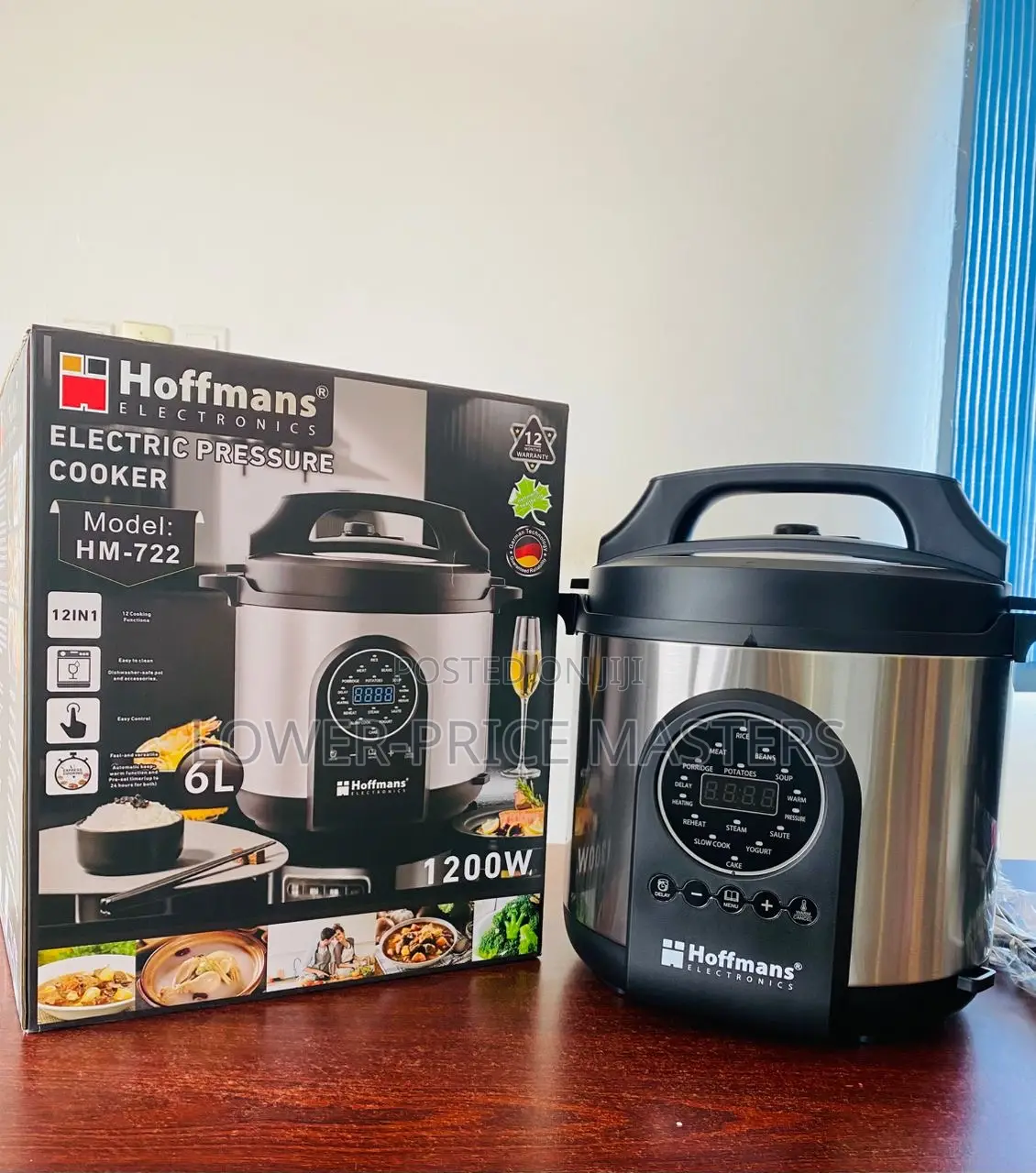 Electric Pressure Cooker (6l)