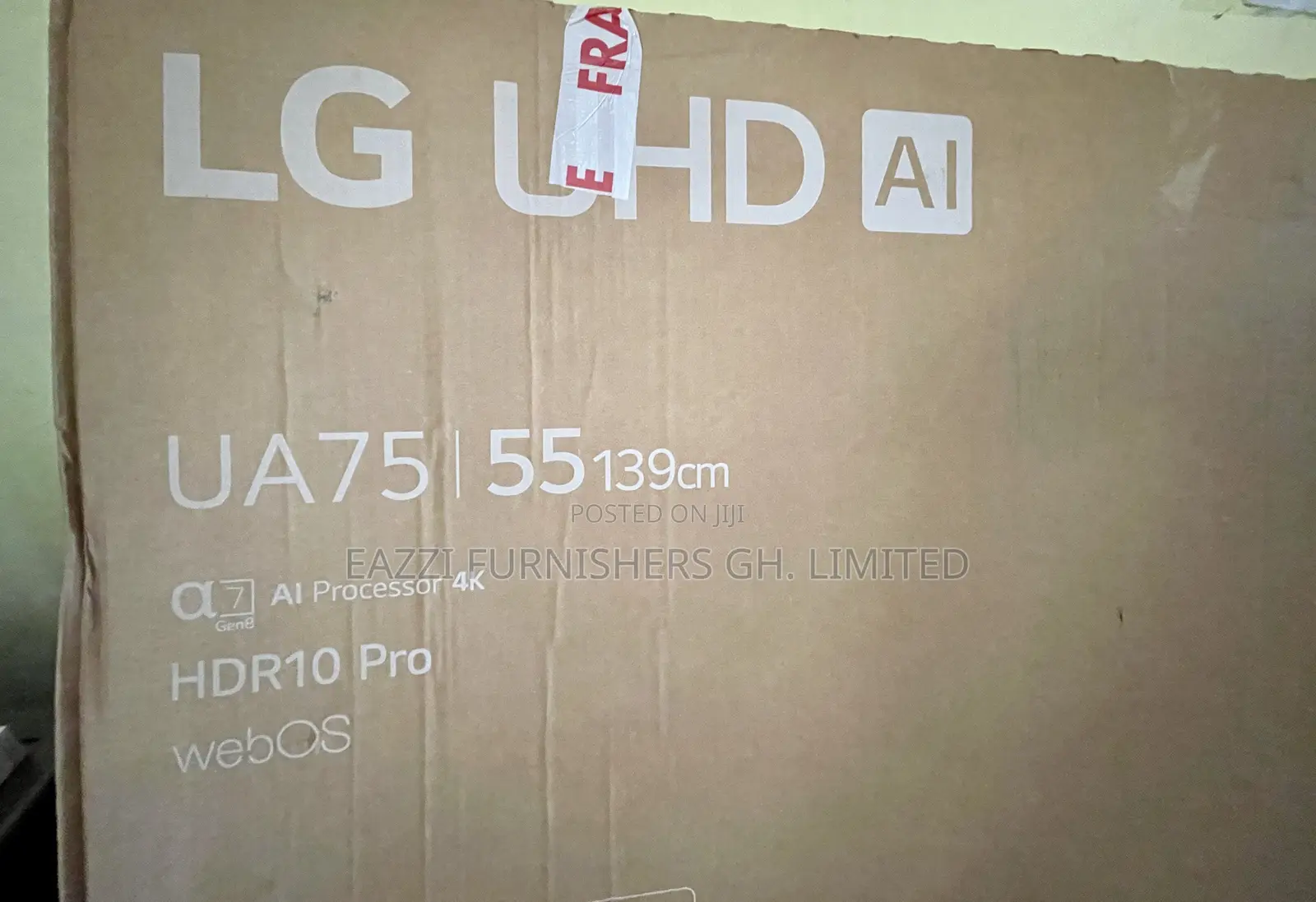 2025/26 Lg 55 Inche Real Uhd Smart Satellite HDR Pro Advanced Uk Tv