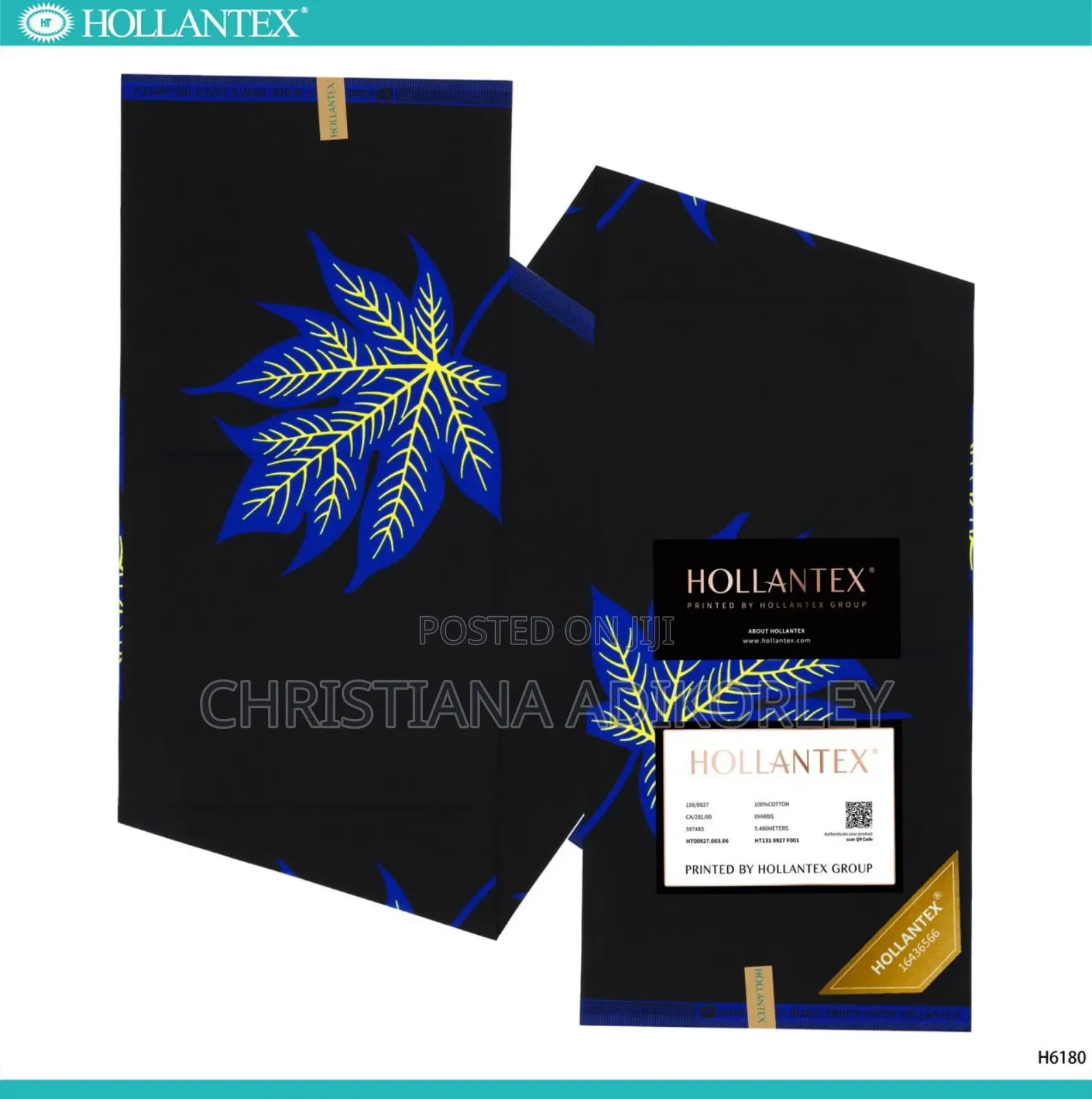 Blue and Black