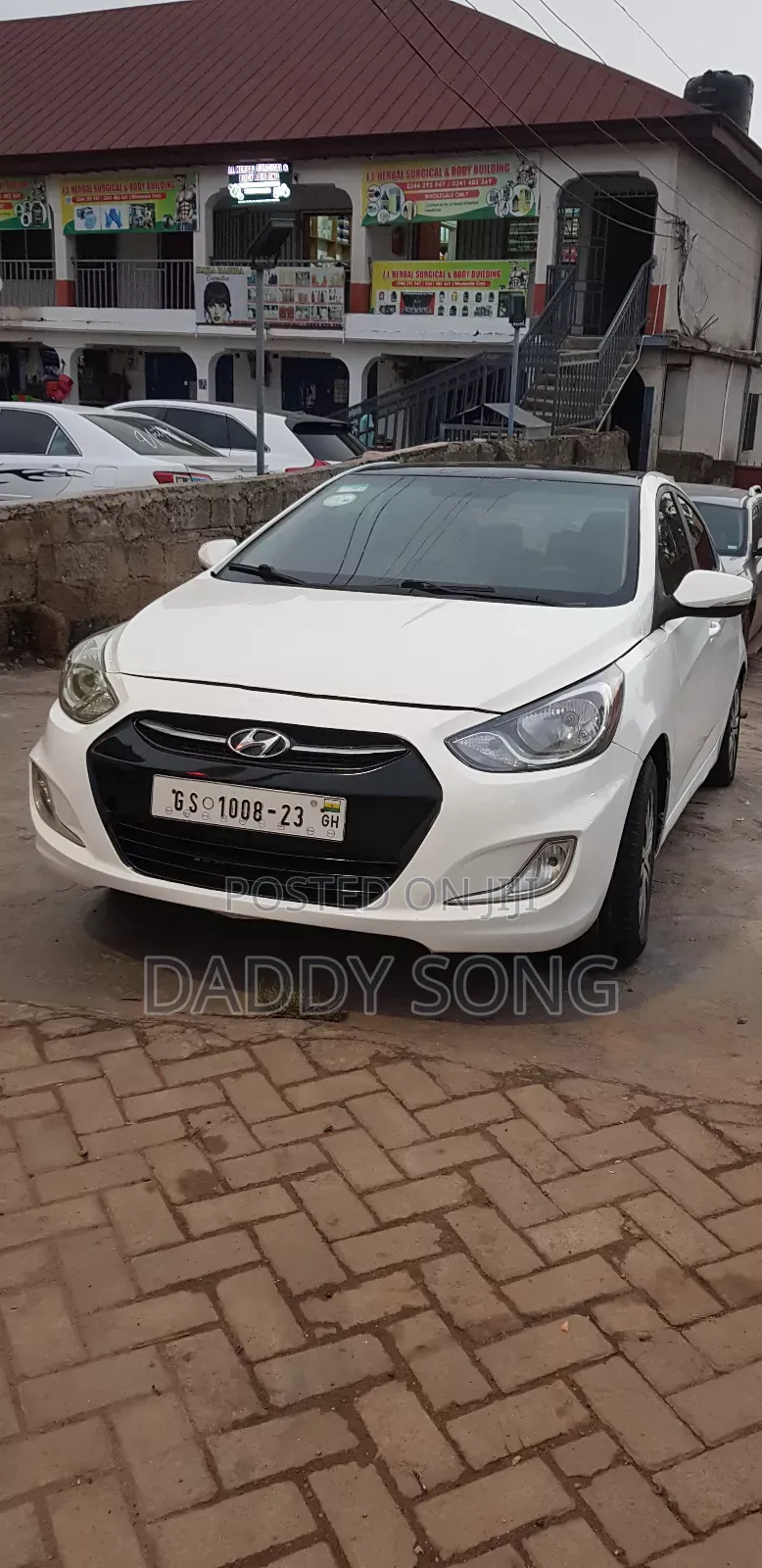 Hyundai Accent GLS 4dr Sedan (1.6L 4cyl 6A) 2014 White