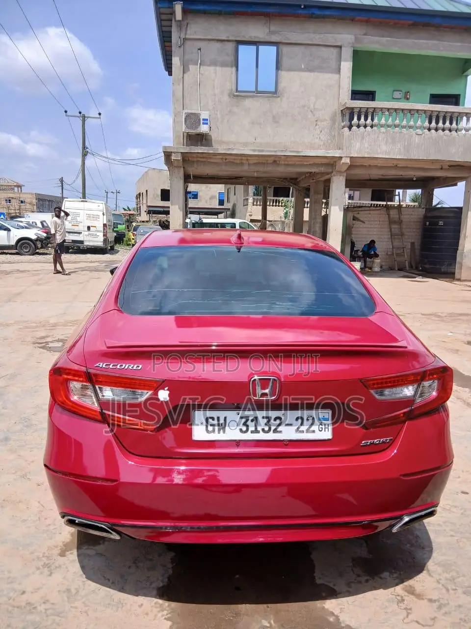 Honda Accord EX-L 2.0T 2018 Red