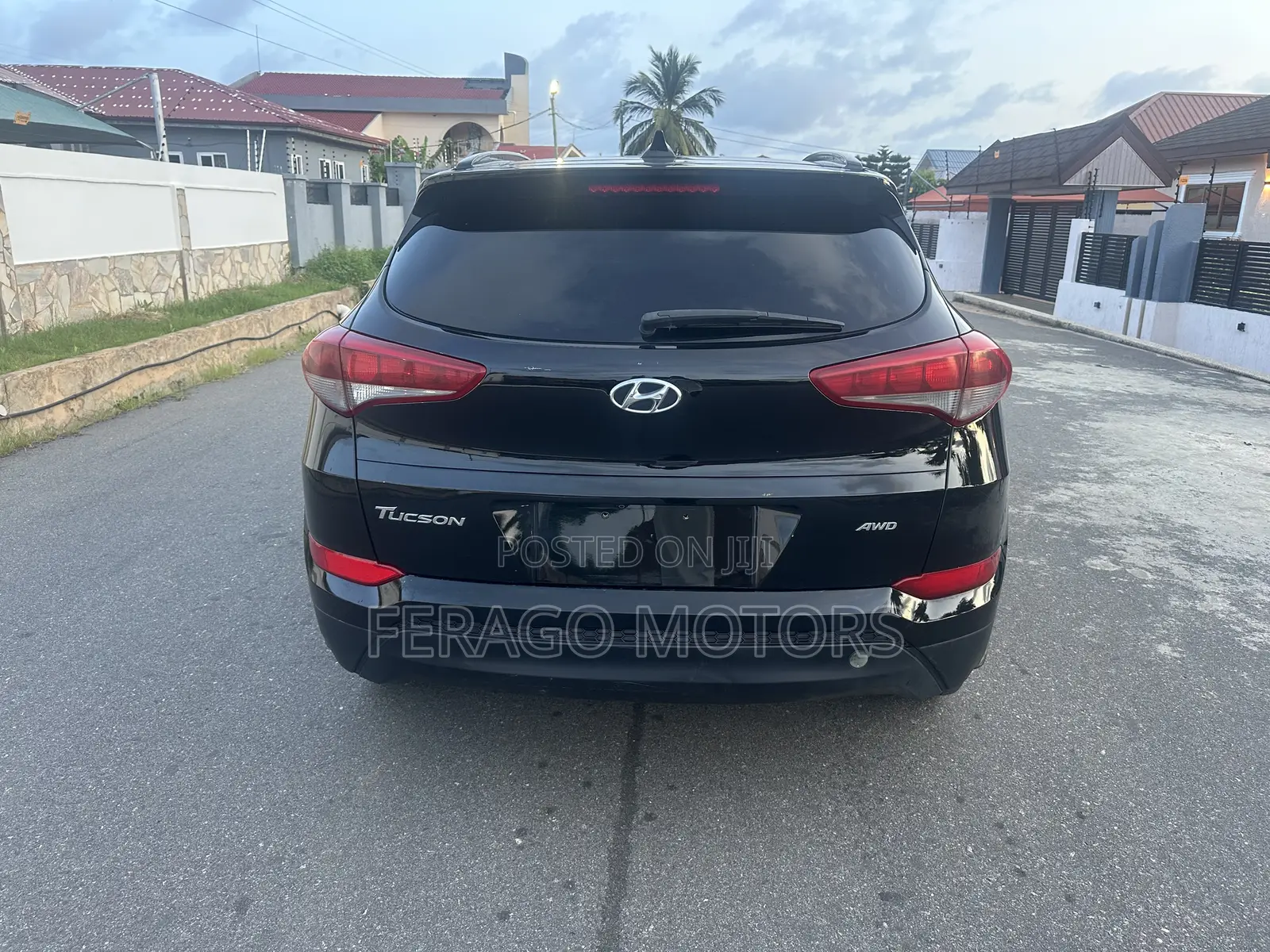 Hyundai Tucson Limited AWD 2016 Black