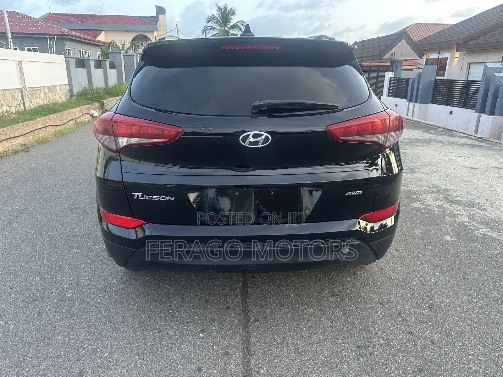 Hyundai Tucson Limited AWD 2016 Black