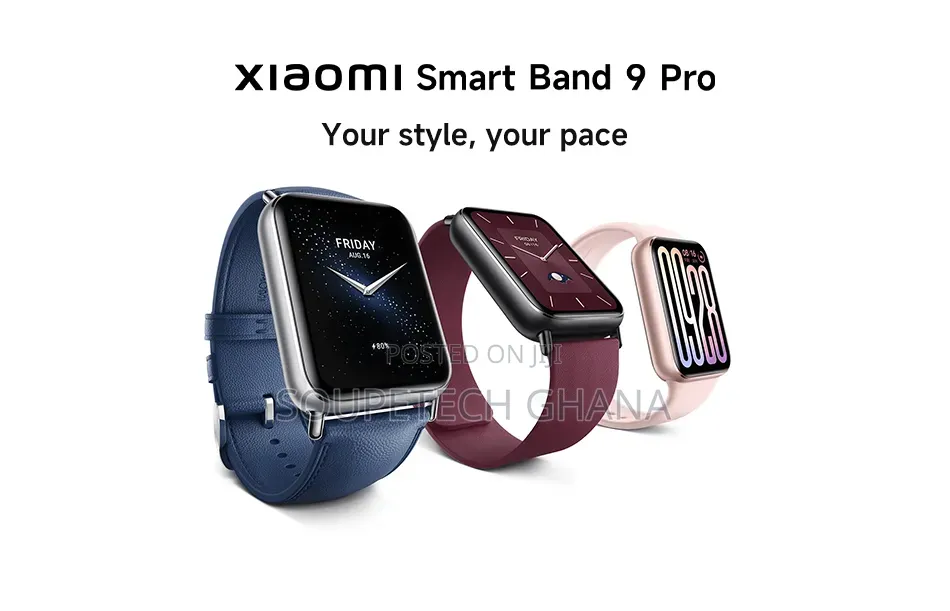 Xiaomi Smart Band 9 Pro – Amoled Display, GPS Health Tracking