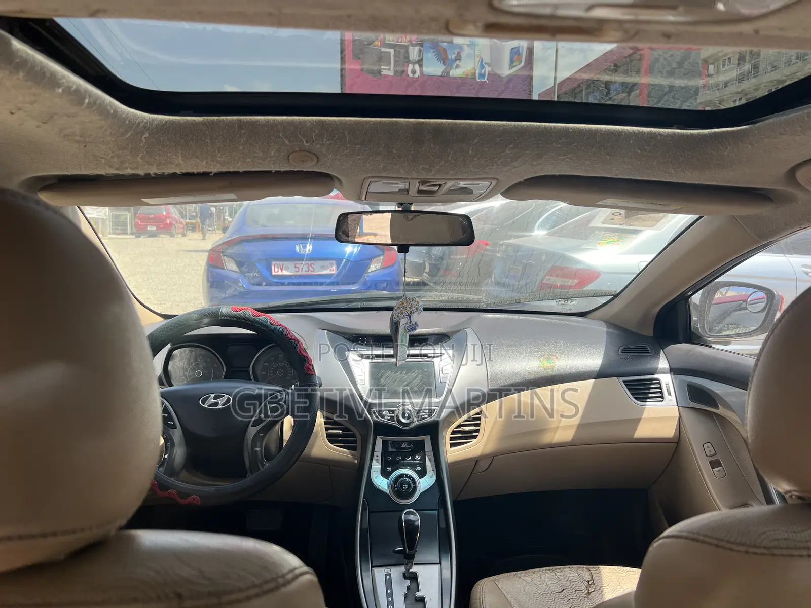 Hyundai Elantra 2013 Red