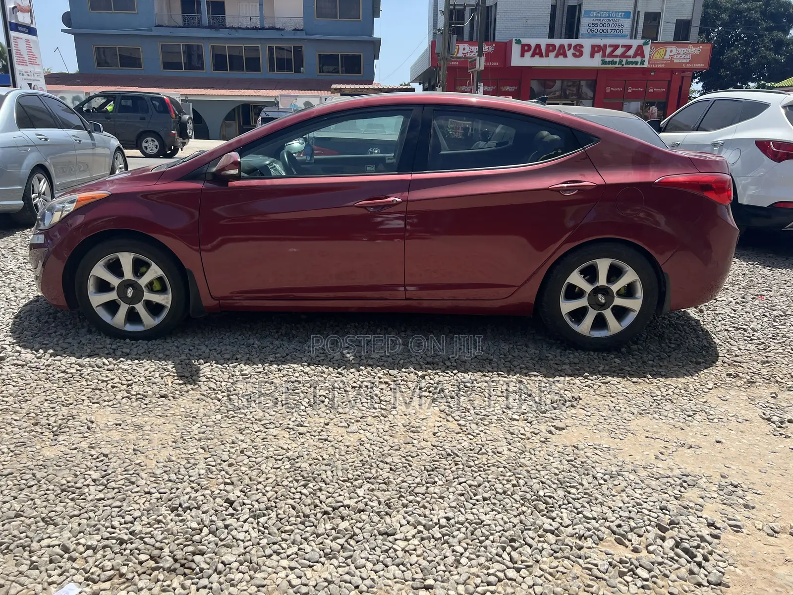 Hyundai Elantra 2013 Red