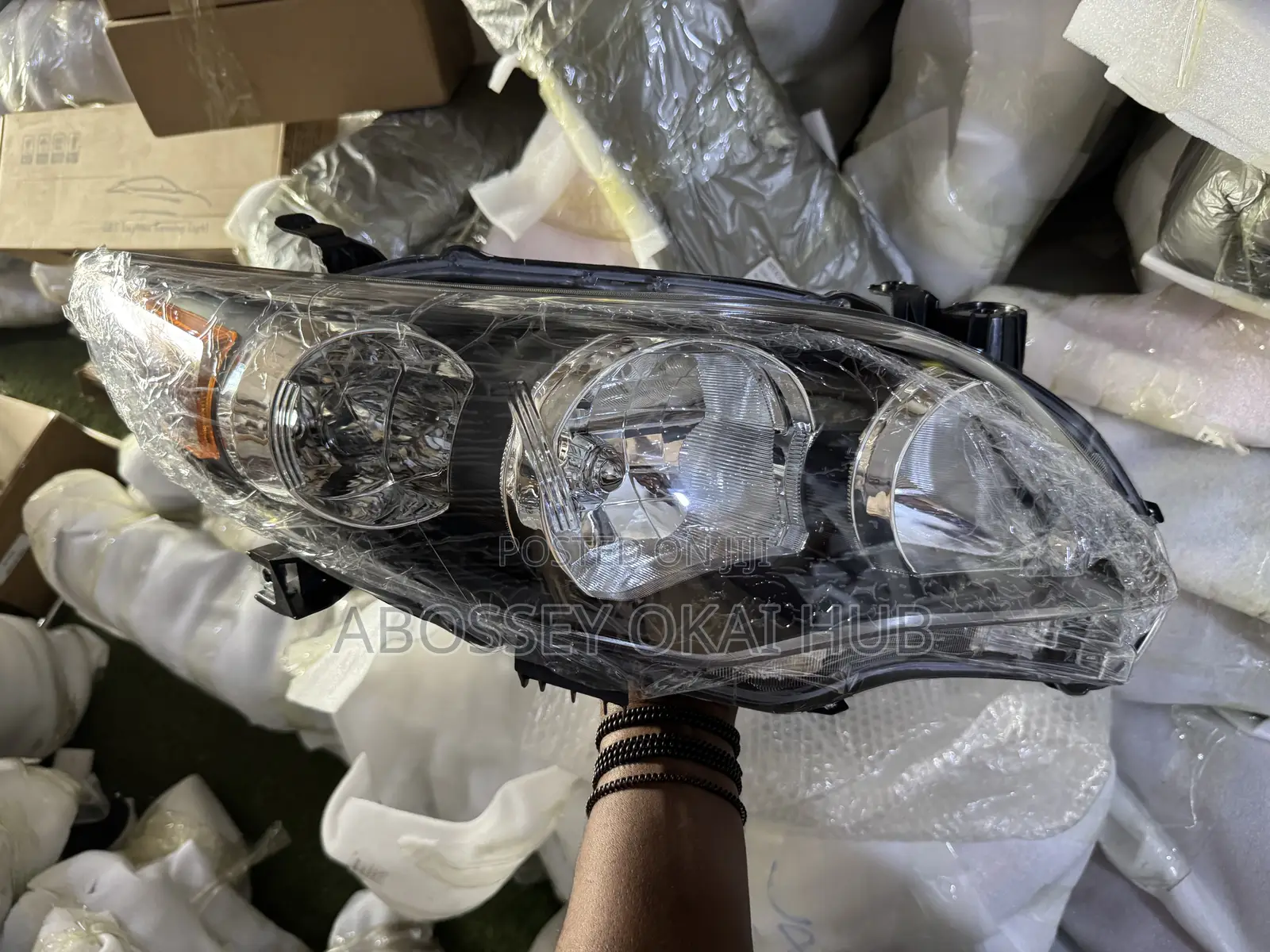 Corolla 2009 Black Headlight