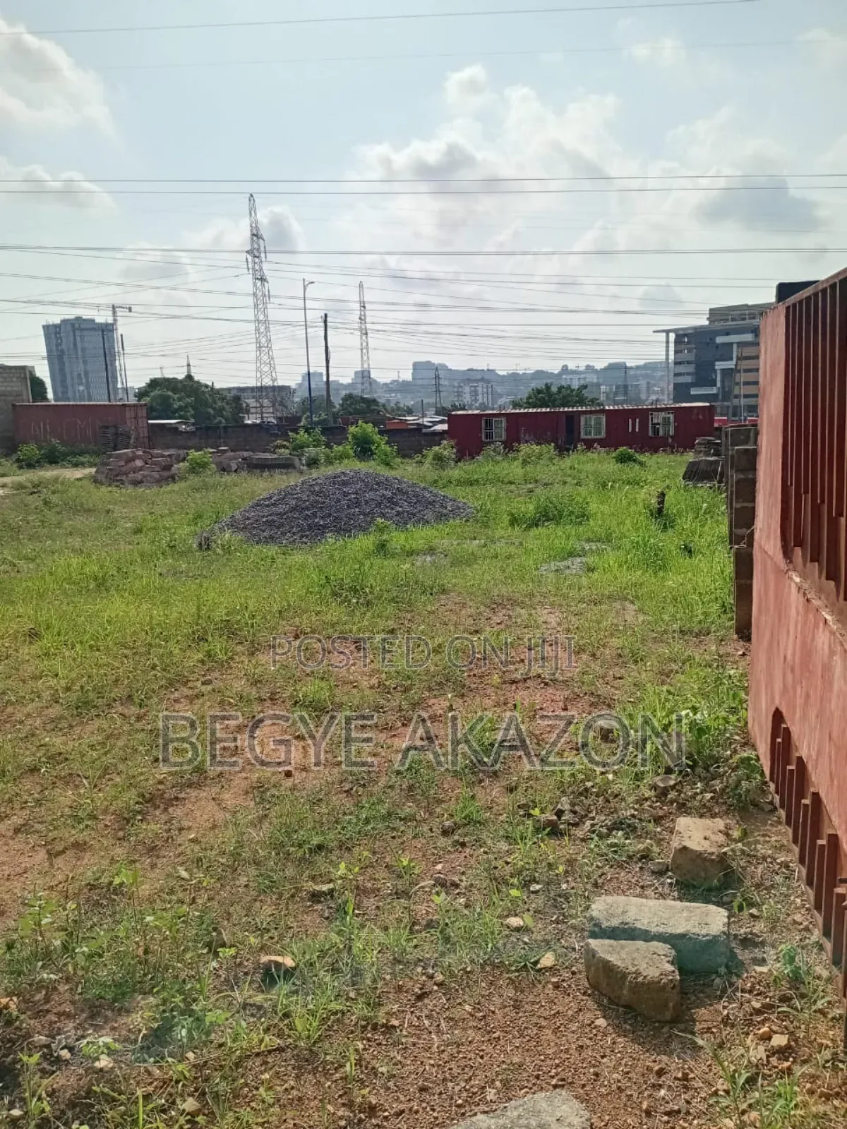 200/120ft Plots of Land at Agbogba Total Filling Station