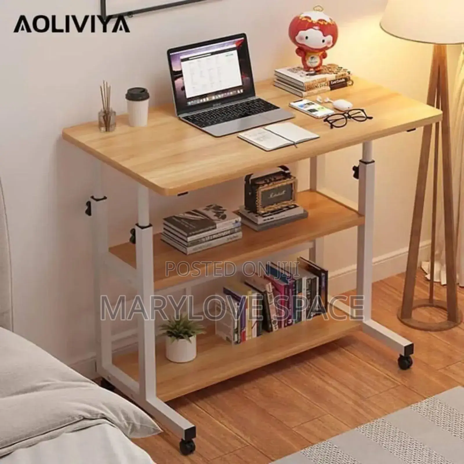 Multipurpose , Bedside Adjustable Home Desk(,40x80cm)