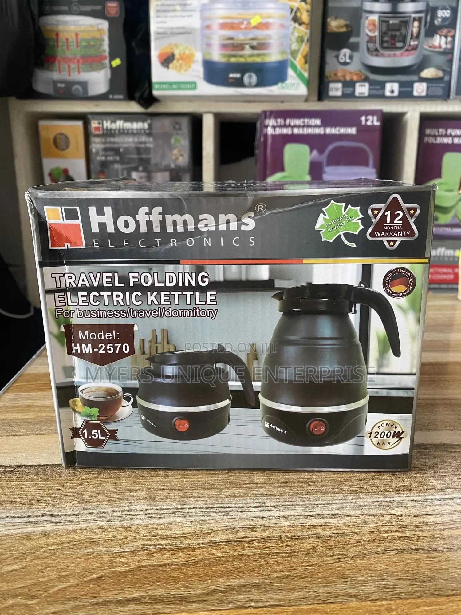 User Friendly Foldable 1.5l Hm Kettle