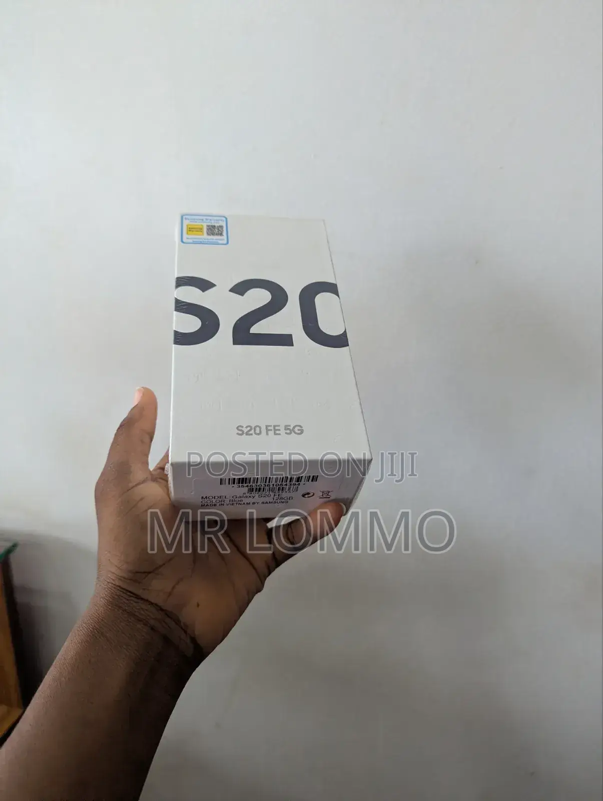 New Samsung Galaxy S20 FE 5G 128 GB Blue