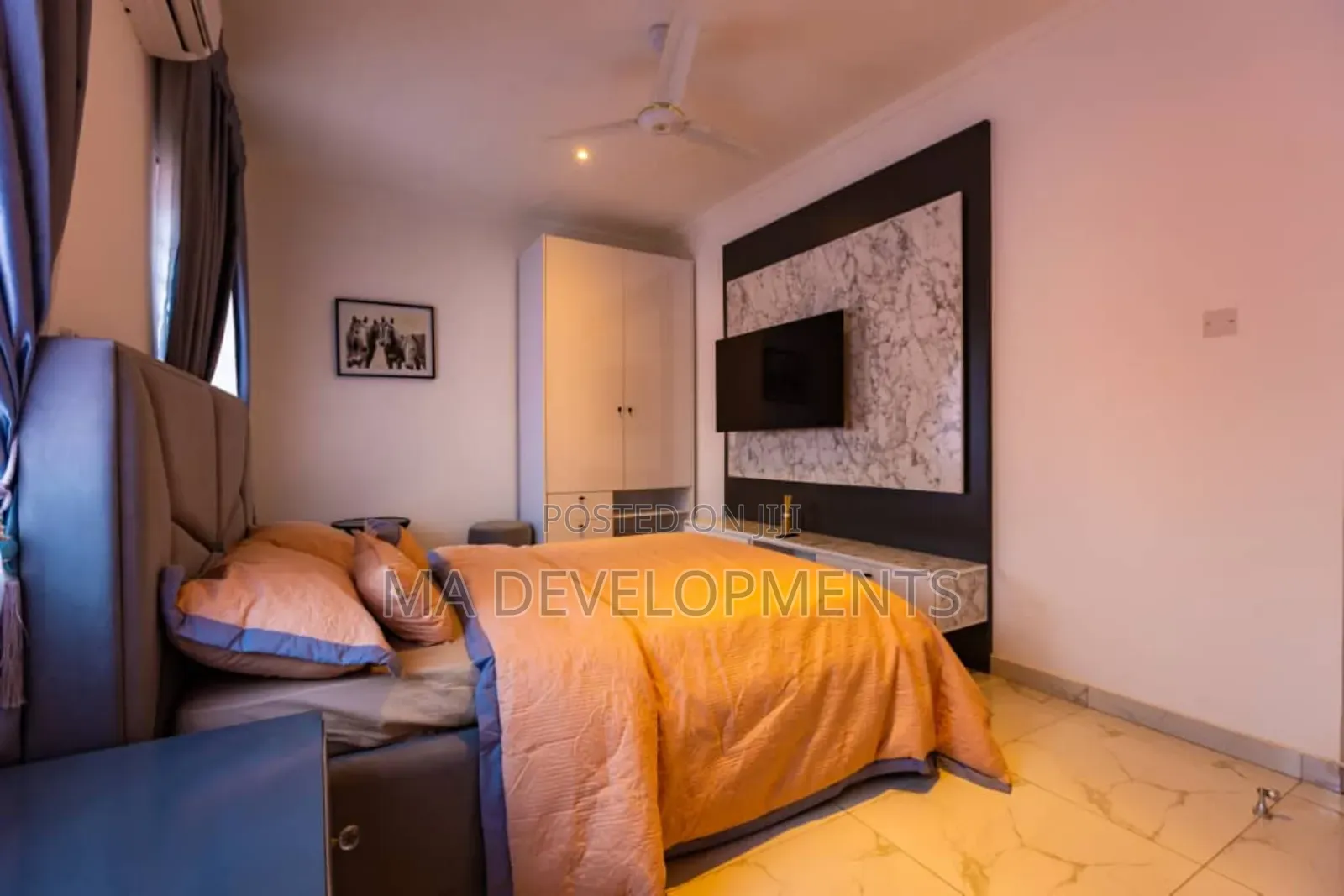 Furnished 4bdrm Townhouse / Terrace in Mile 7 Achimota for rent