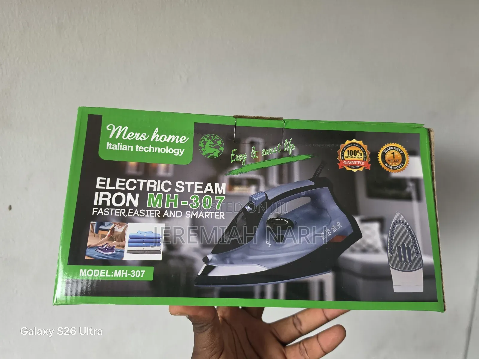 Mershome Italian Steam Iron