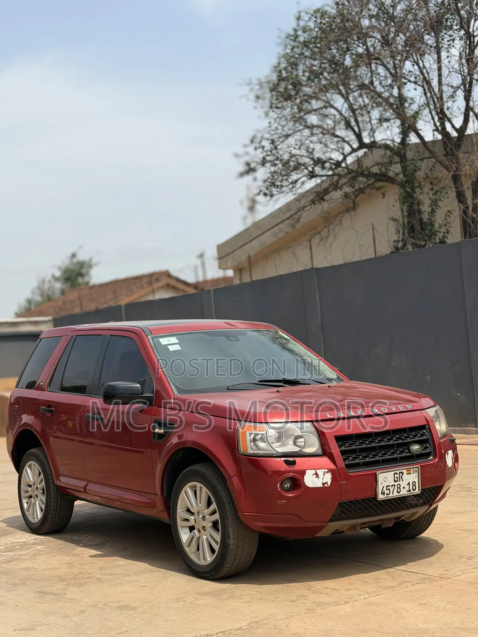 Land Rover Freelander 2012 Red