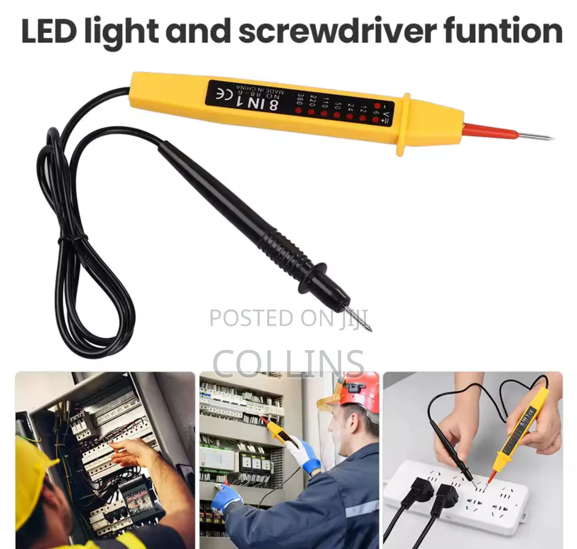 Ac/ Dc Tester 6 to 500 V