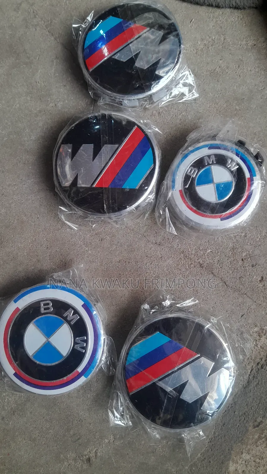 BMW New Designs Rim Caps Available