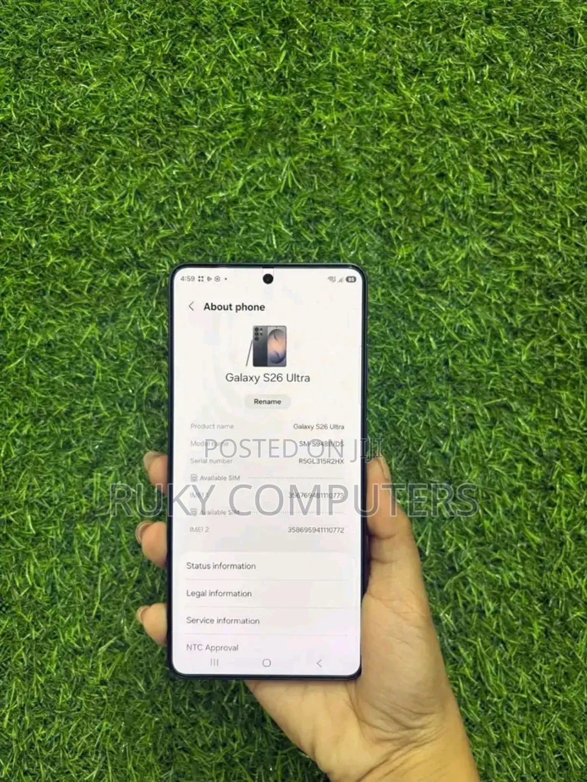 Samsung Galaxy S26 Ultra 5G 1 TB Black