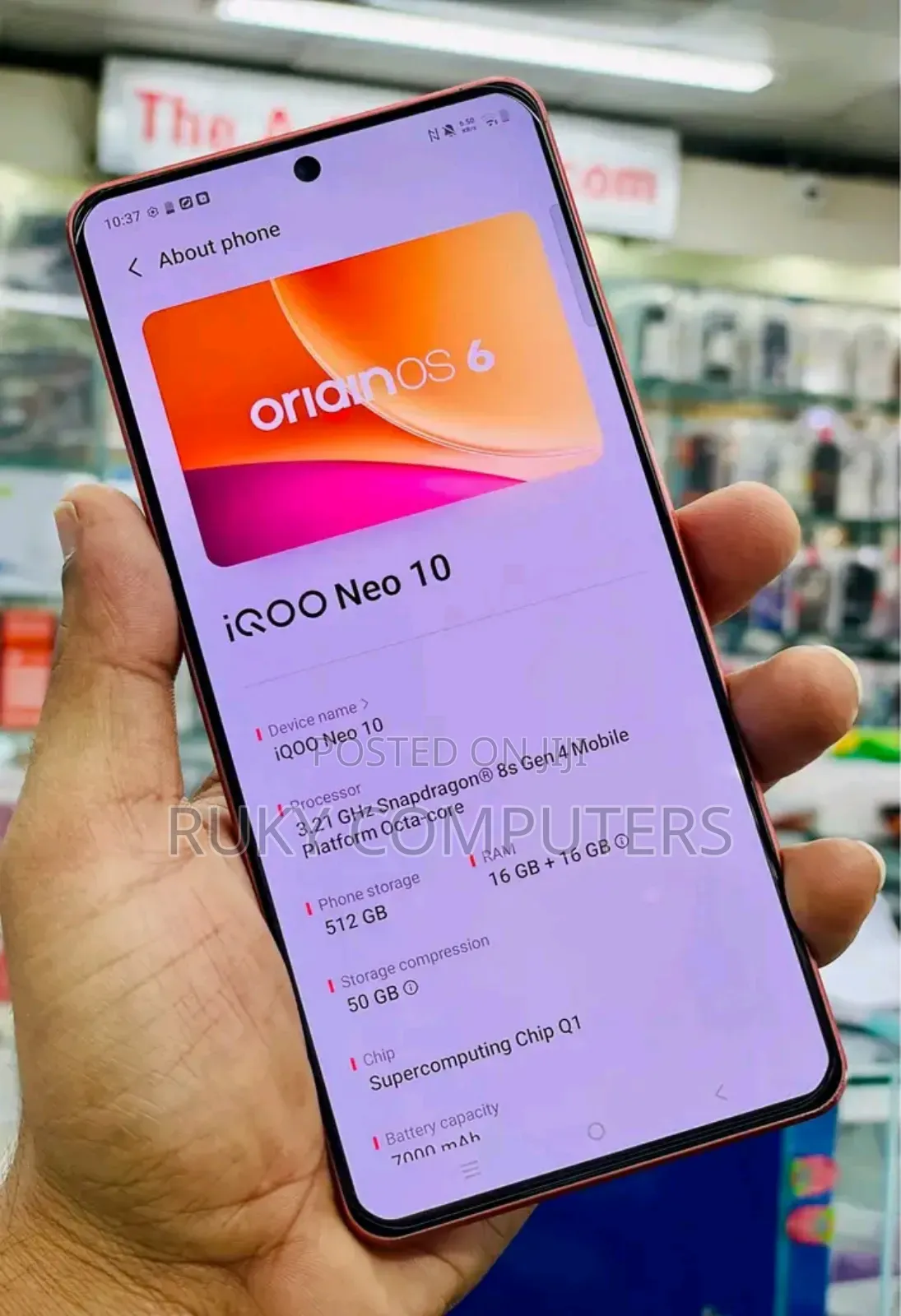 Vivo iQOO 10 512 GB Red
