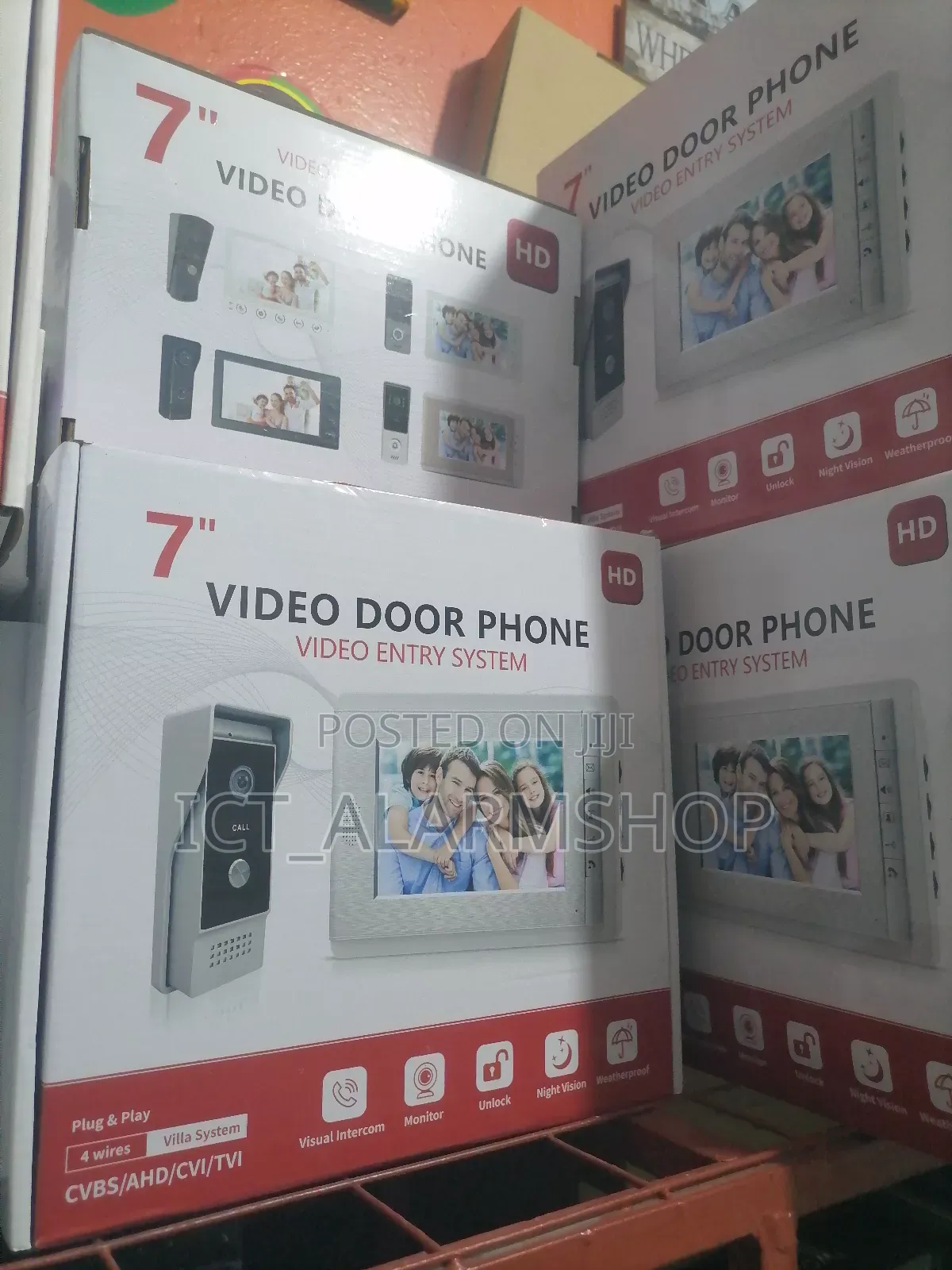 7-Inch Video Door Phone Intercom