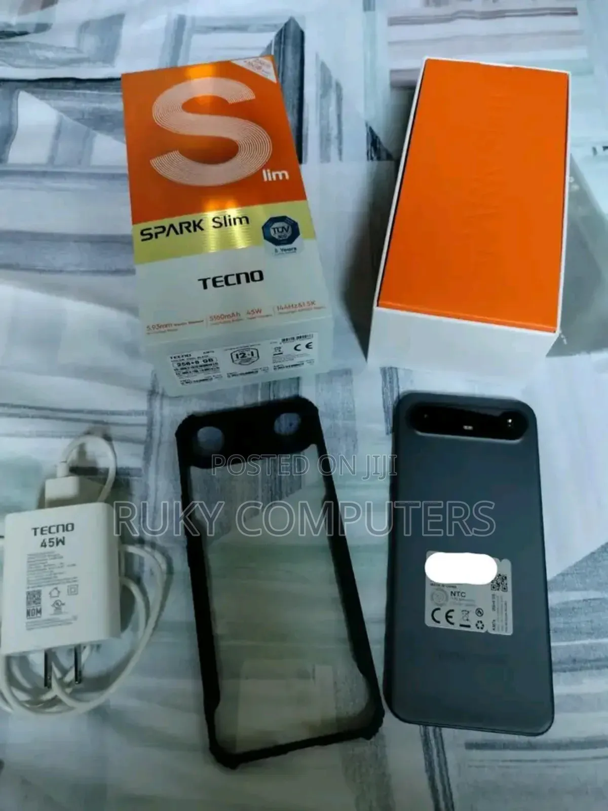 Tecno Spark Slim 256 GB Gray