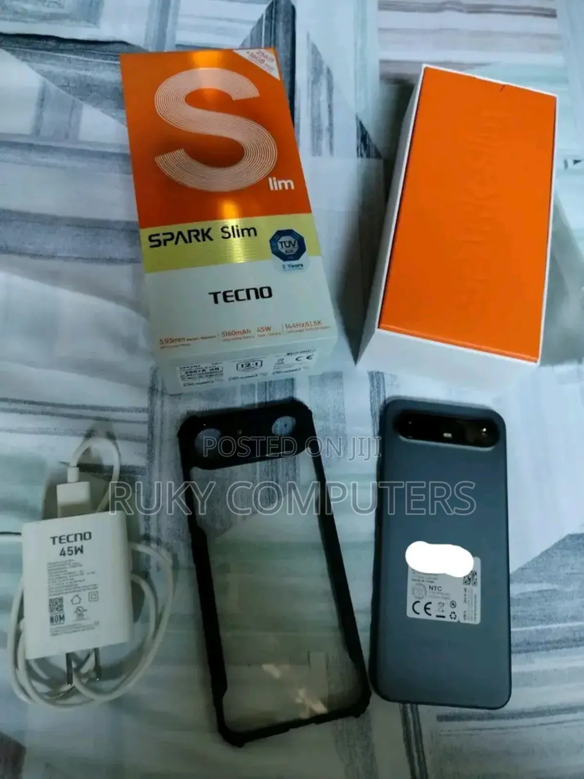 Tecno Spark Slim 256 GB Gray