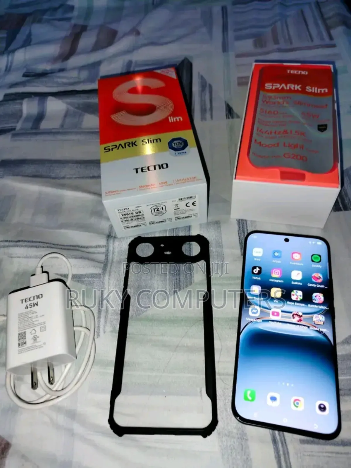 Tecno Spark Slim 256 GB Gray