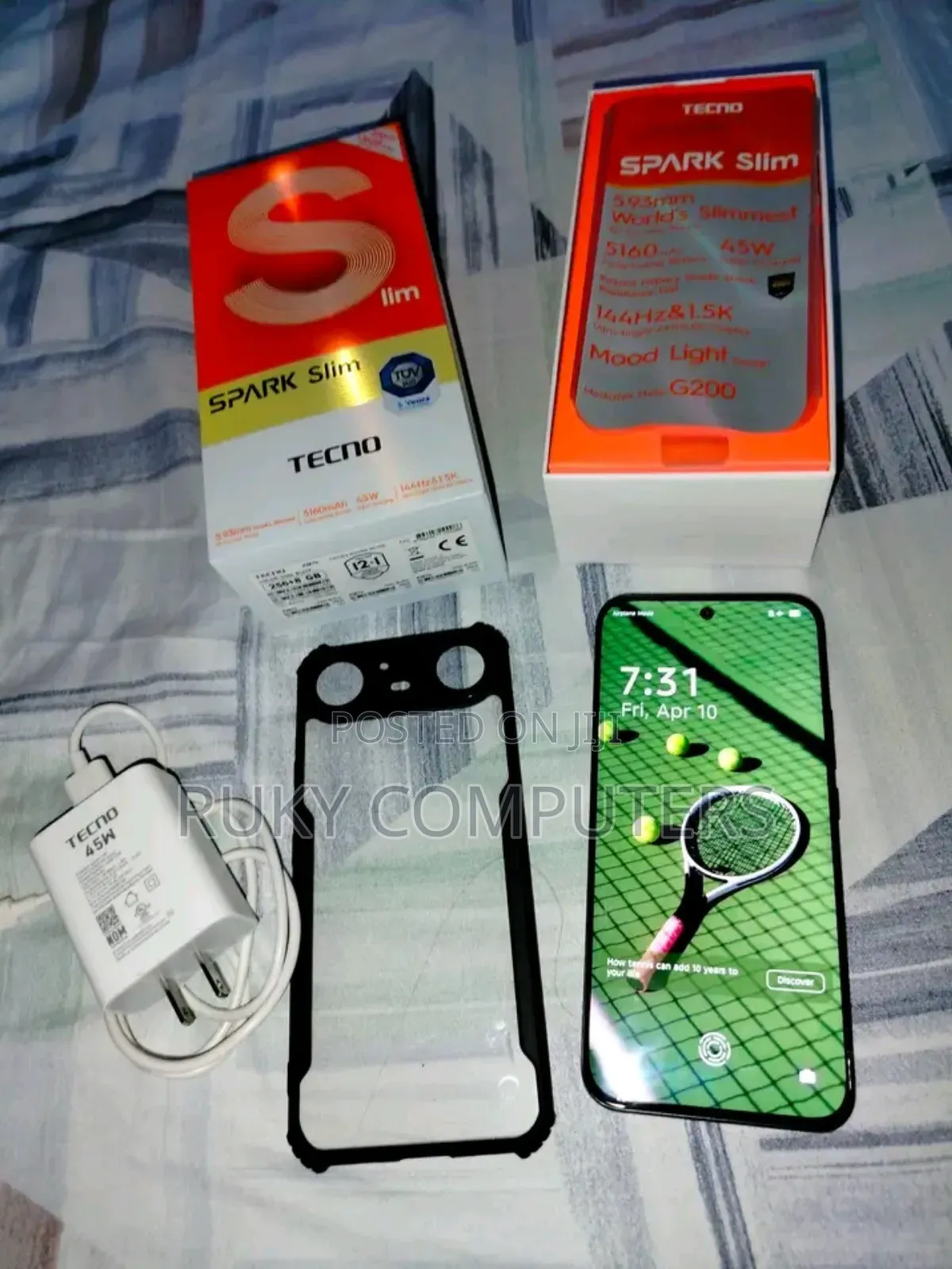 Tecno Spark Slim 256 GB Gray