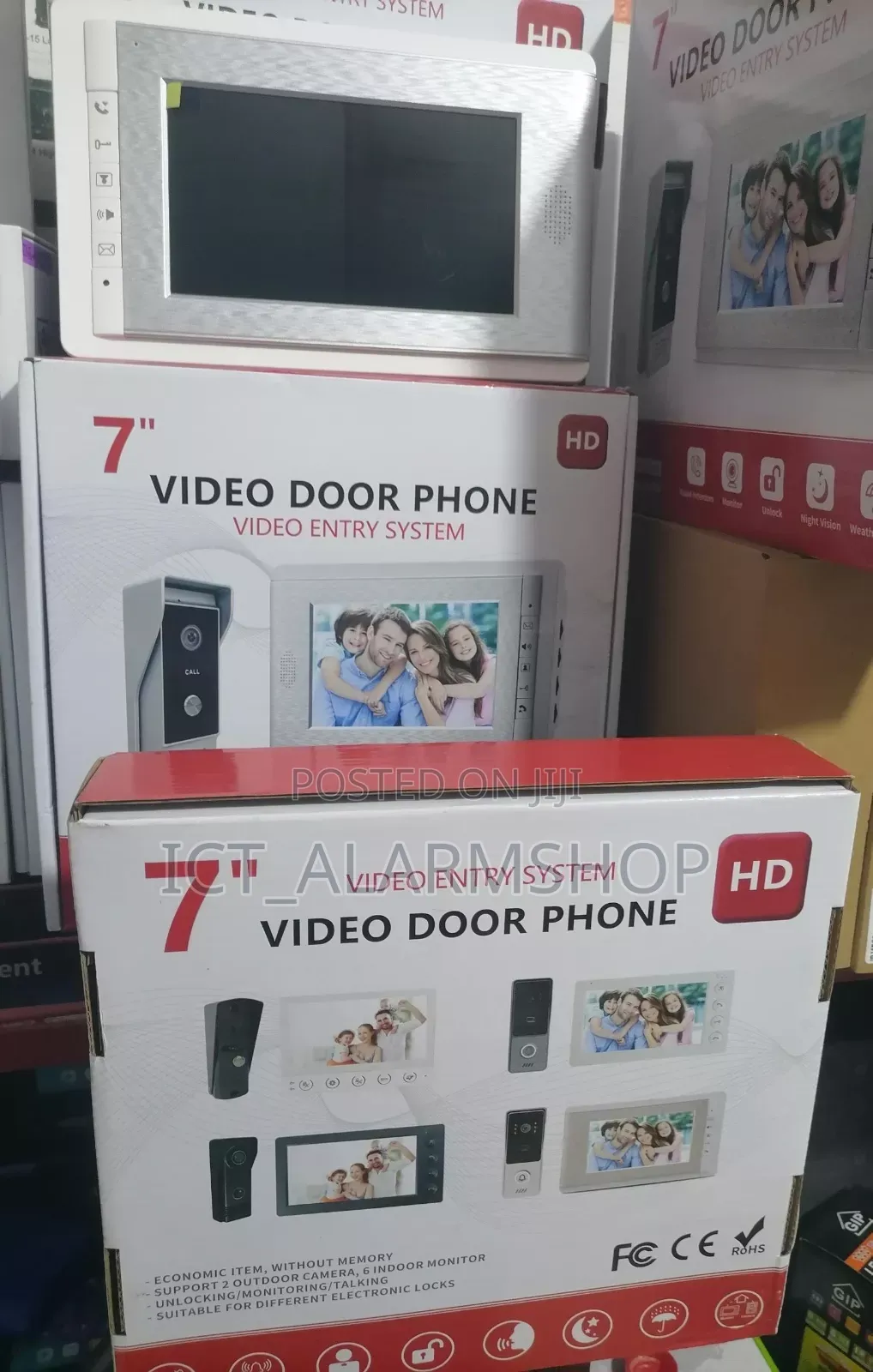 7-Inch Video Door Phone Intercom